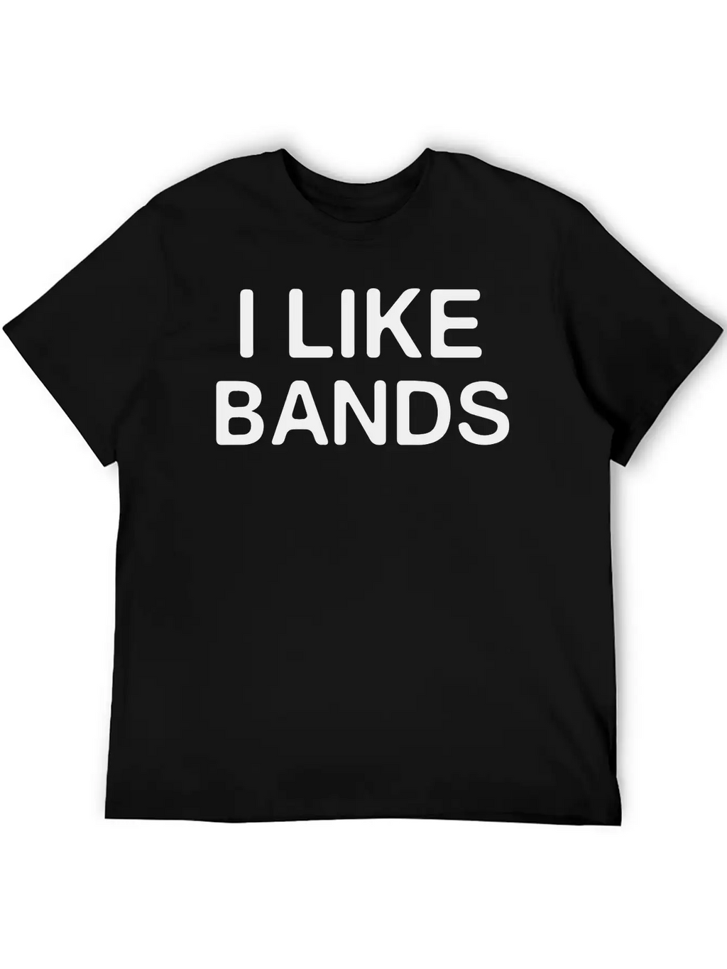 I Like Bands Timeless Short Sleeve Tee – Comfy And Minimalist Design