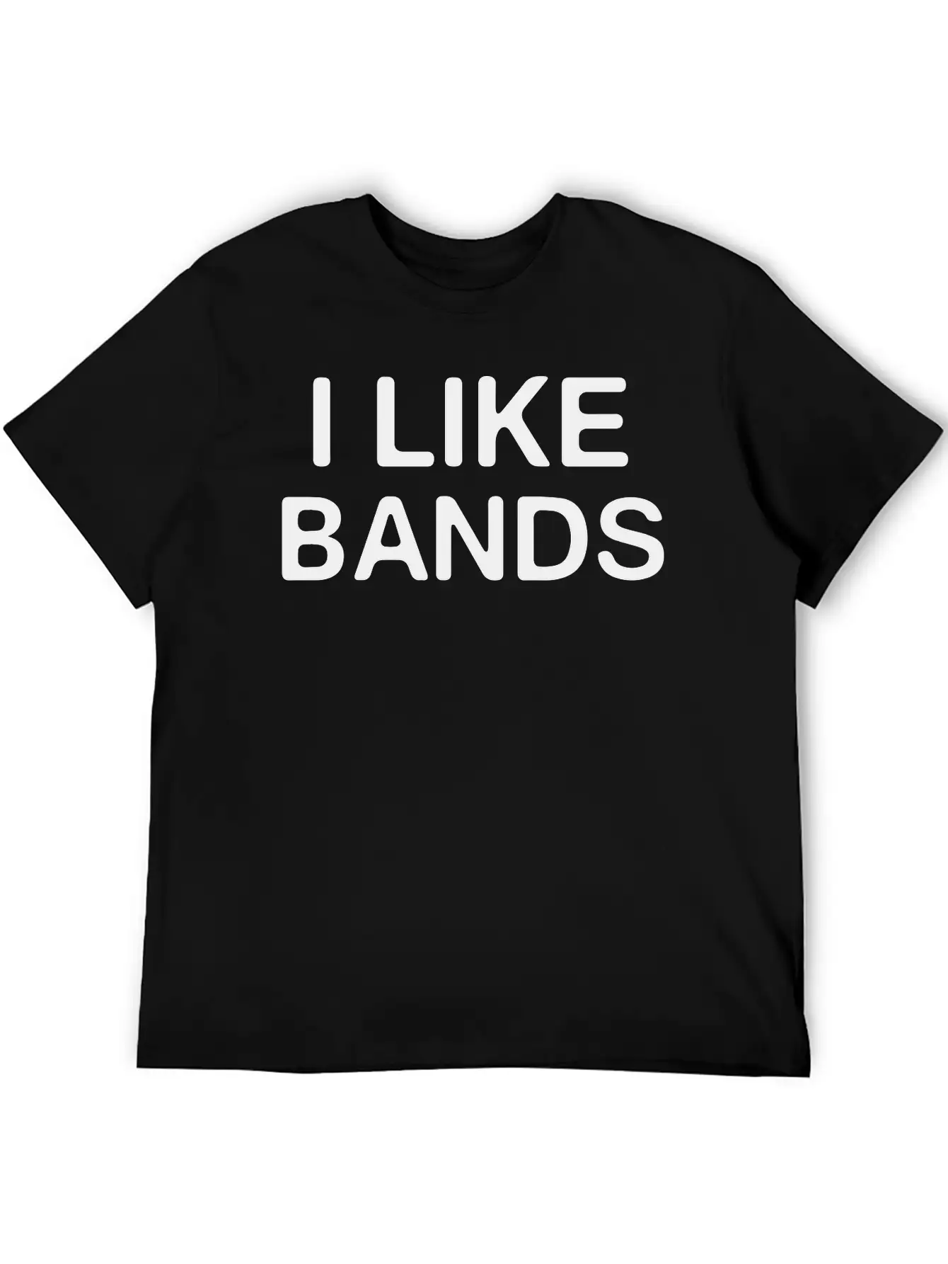 I Like Bands Timeless Short Sleeve Tee – Comfy And Minimalist Design