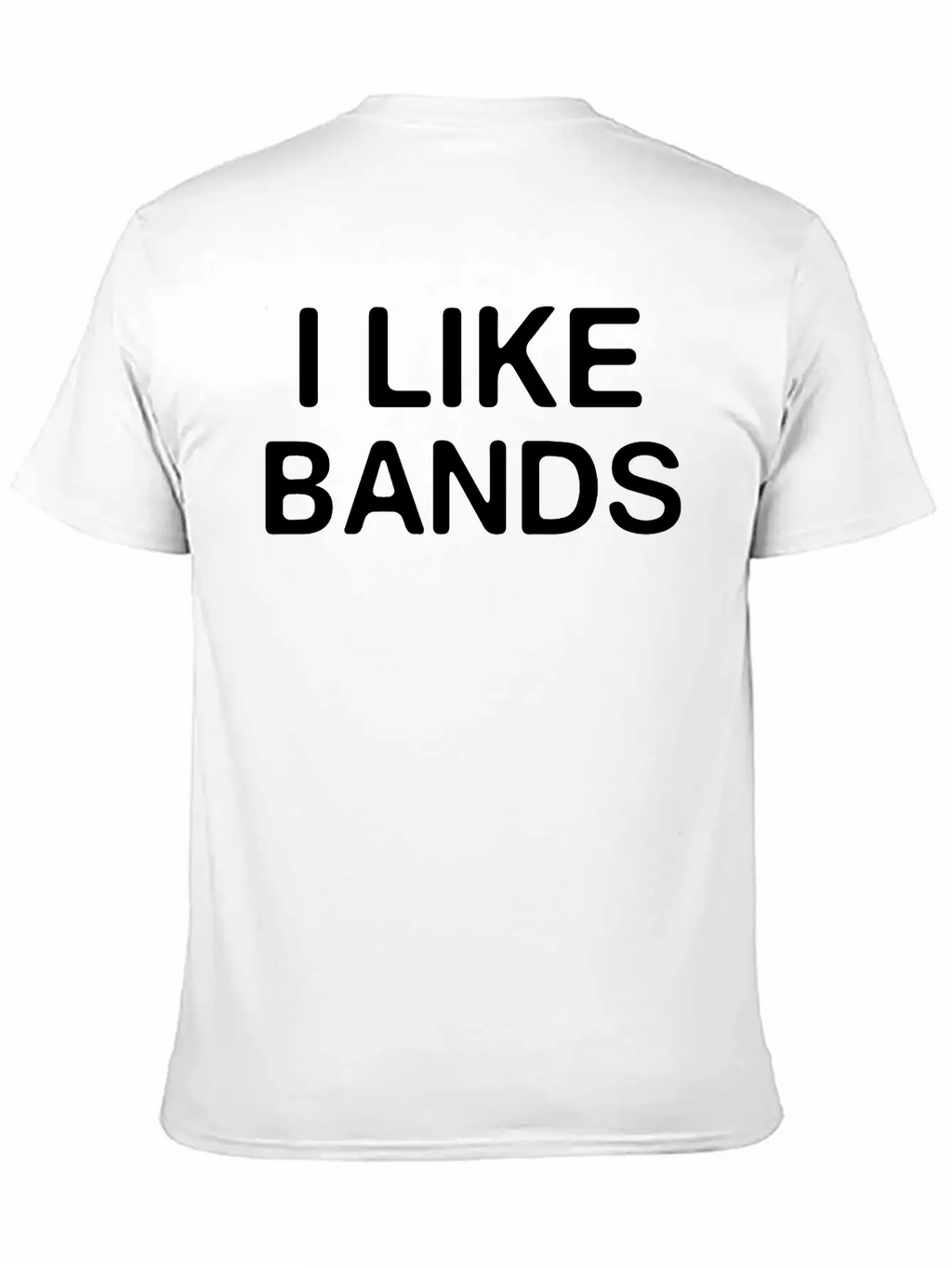 I Like Bands Timeless Short Sleeve Tee – Comfy And Minimalist Design