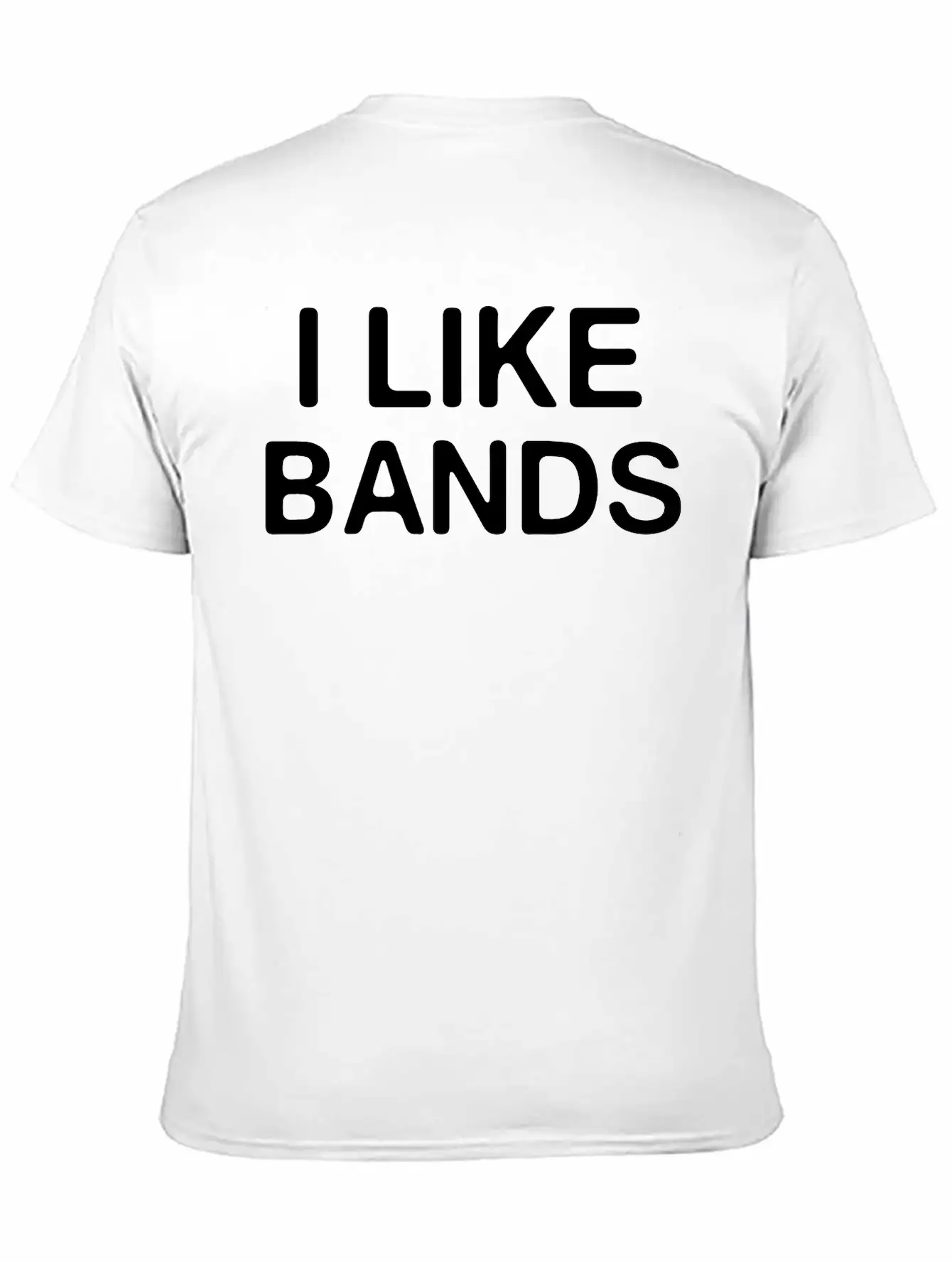 I Like Bands Timeless Short Sleeve Tee – Comfy And Minimalist Design