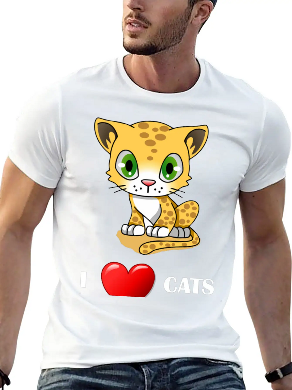 I Love Cats Cat Are Perfect Present Timeless Short Sleeve Tee – Comfy And Minimalist Design