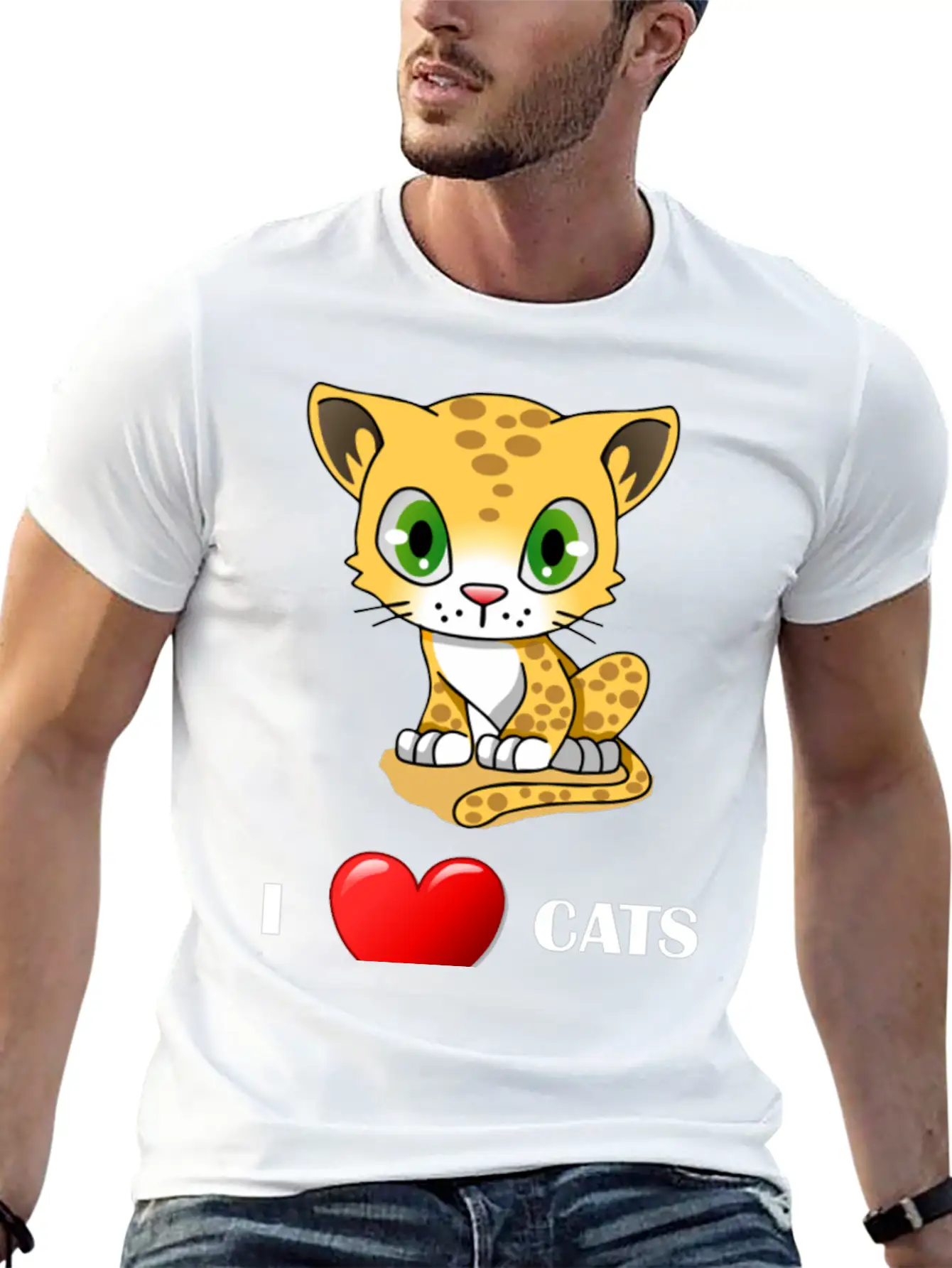 I Love Cats Cat Are Perfect Present Timeless Short Sleeve Tee – Comfy And Minimalist Design