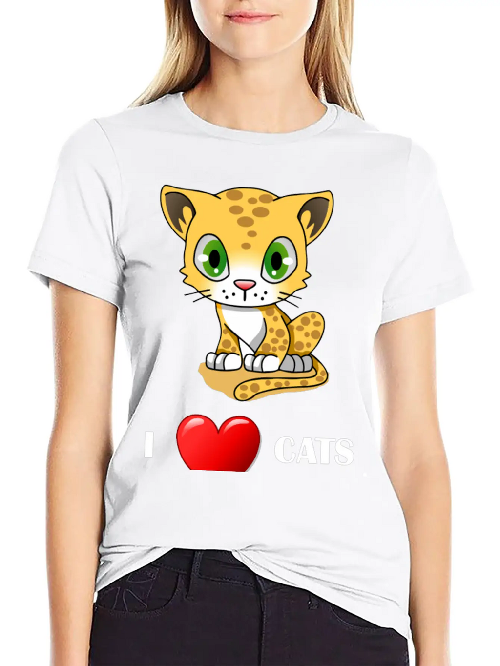 I Love Cats Cat Are Perfect Present Timeless Short Sleeve Tee – Comfy And Minimalist Design