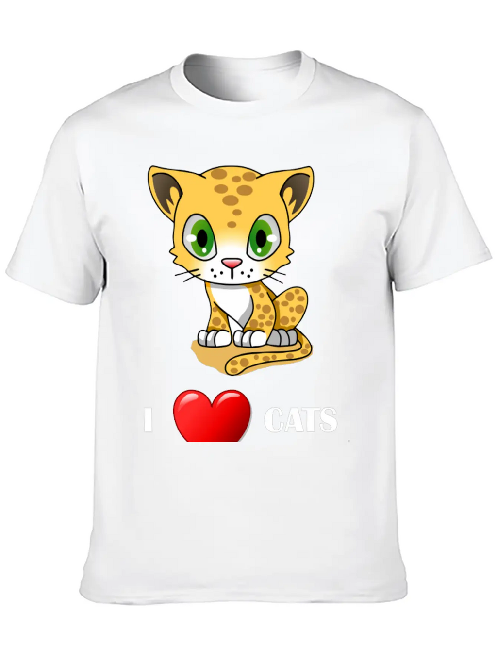 I Love Cats Cat Are Perfect Present Timeless Short Sleeve Tee – Comfy And Minimalist Design