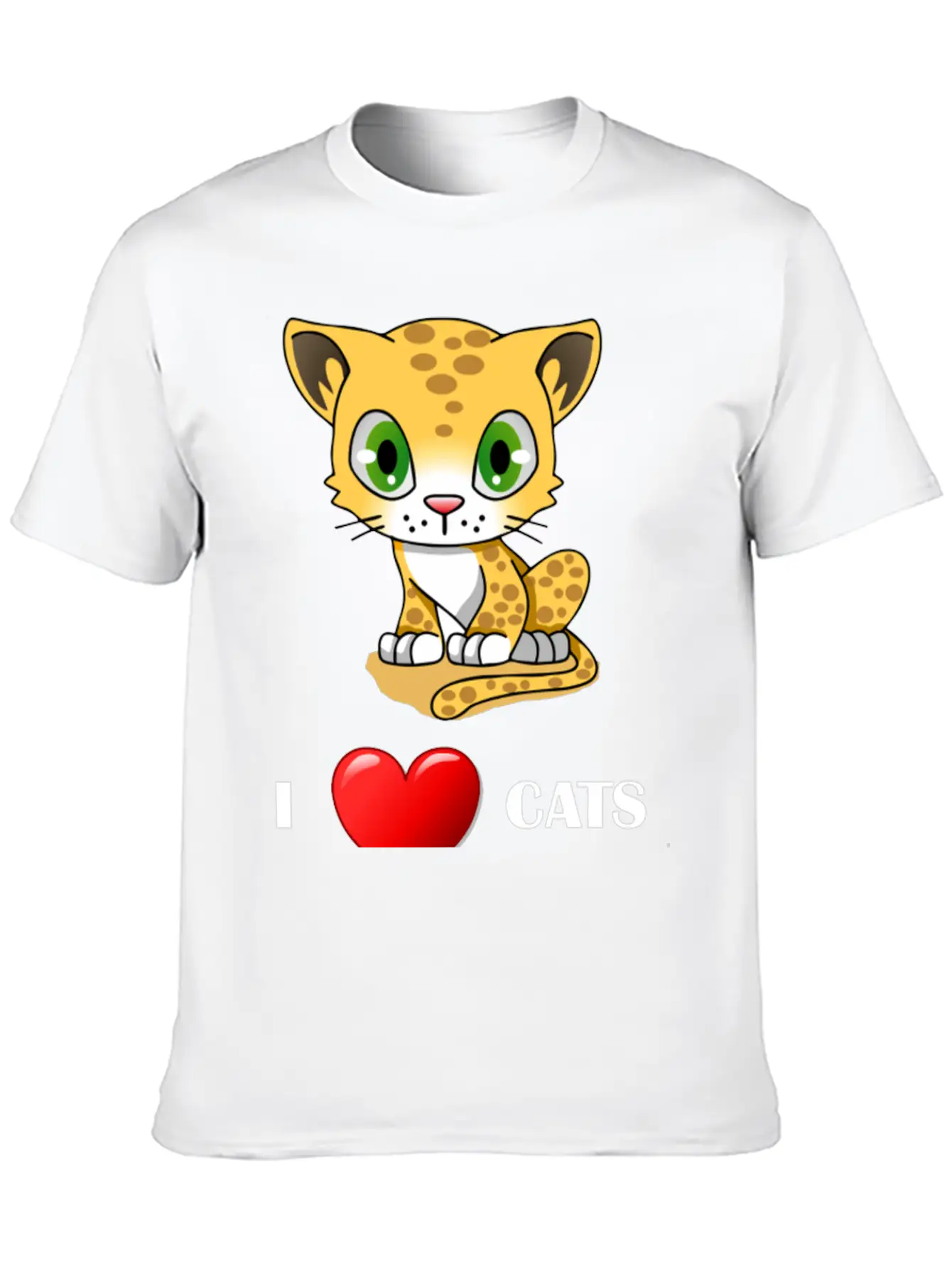 I Love Cats Cat Are Perfect Present Timeless Short Sleeve Tee – Comfy And Minimalist Design