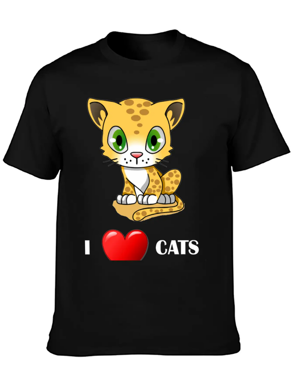 I Love Cats Cat Are Perfect Present Timeless Short Sleeve Tee – Comfy And Minimalist Design