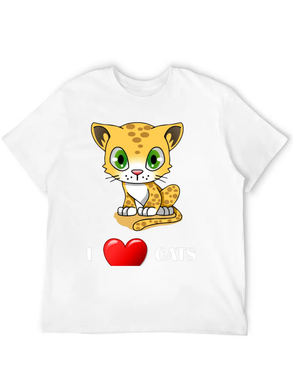 I Love Cats Cat Are Perfect Present Timeless Short Sleeve Tee – Comfy And Minimalist Design
