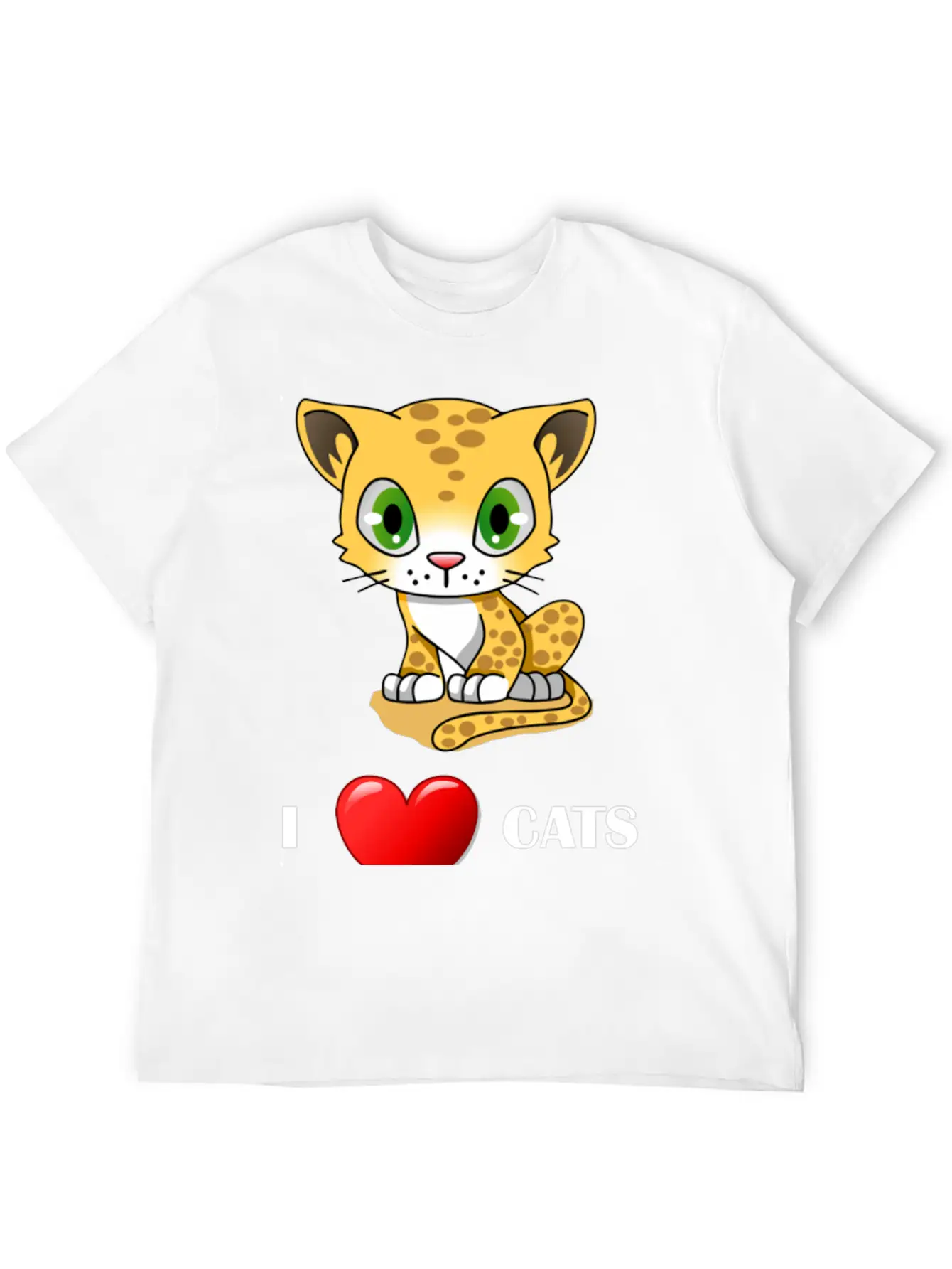 I Love Cats Cat Are Perfect Present Timeless Short Sleeve Tee – Comfy And Minimalist Design
