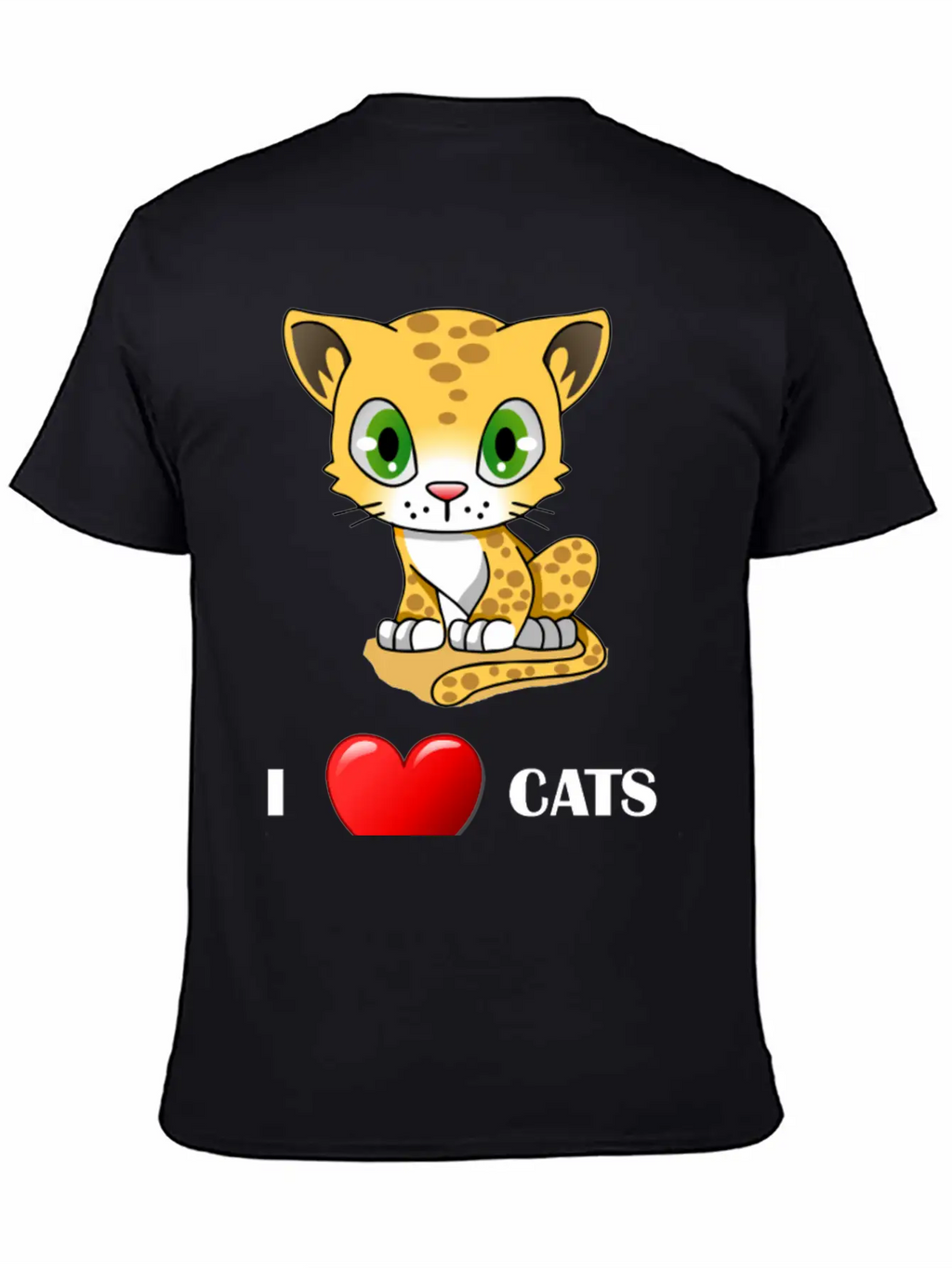 I Love Cats Cat Are Perfect Present Timeless Short Sleeve Tee – Comfy And Minimalist Design