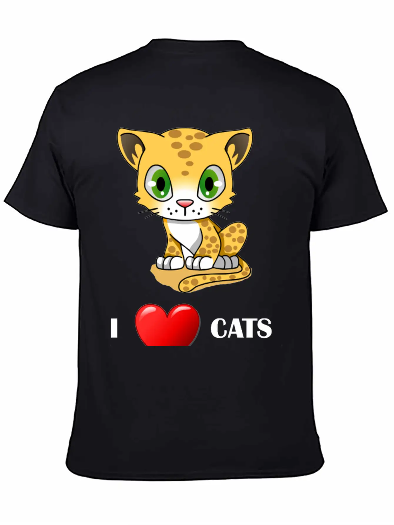 I Love Cats Cat Are Perfect Present Timeless Short Sleeve Tee – Comfy And Minimalist Design