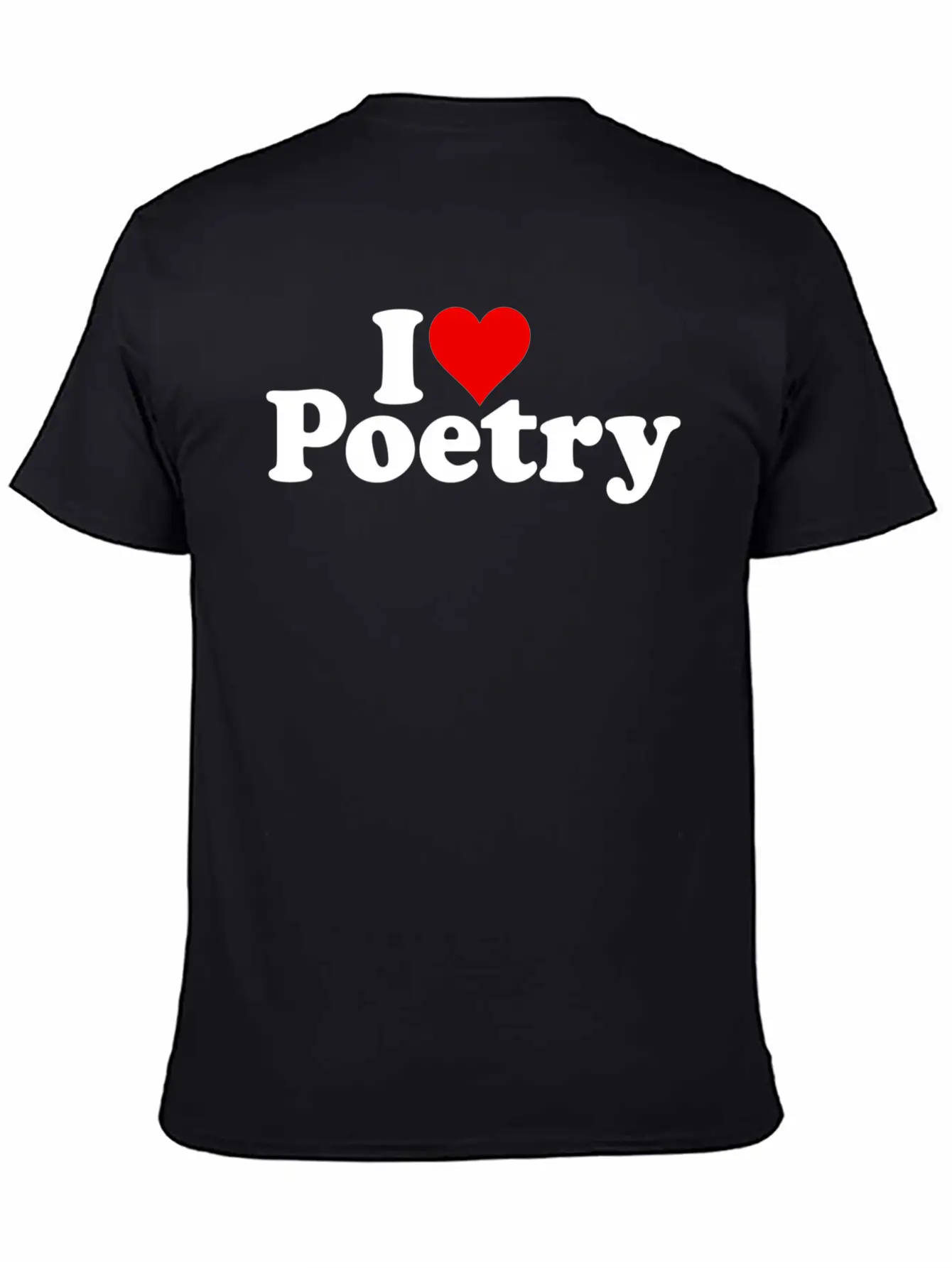 I Love He Poetry Classic Cotton Tee – Unisex Comfort For Any Season