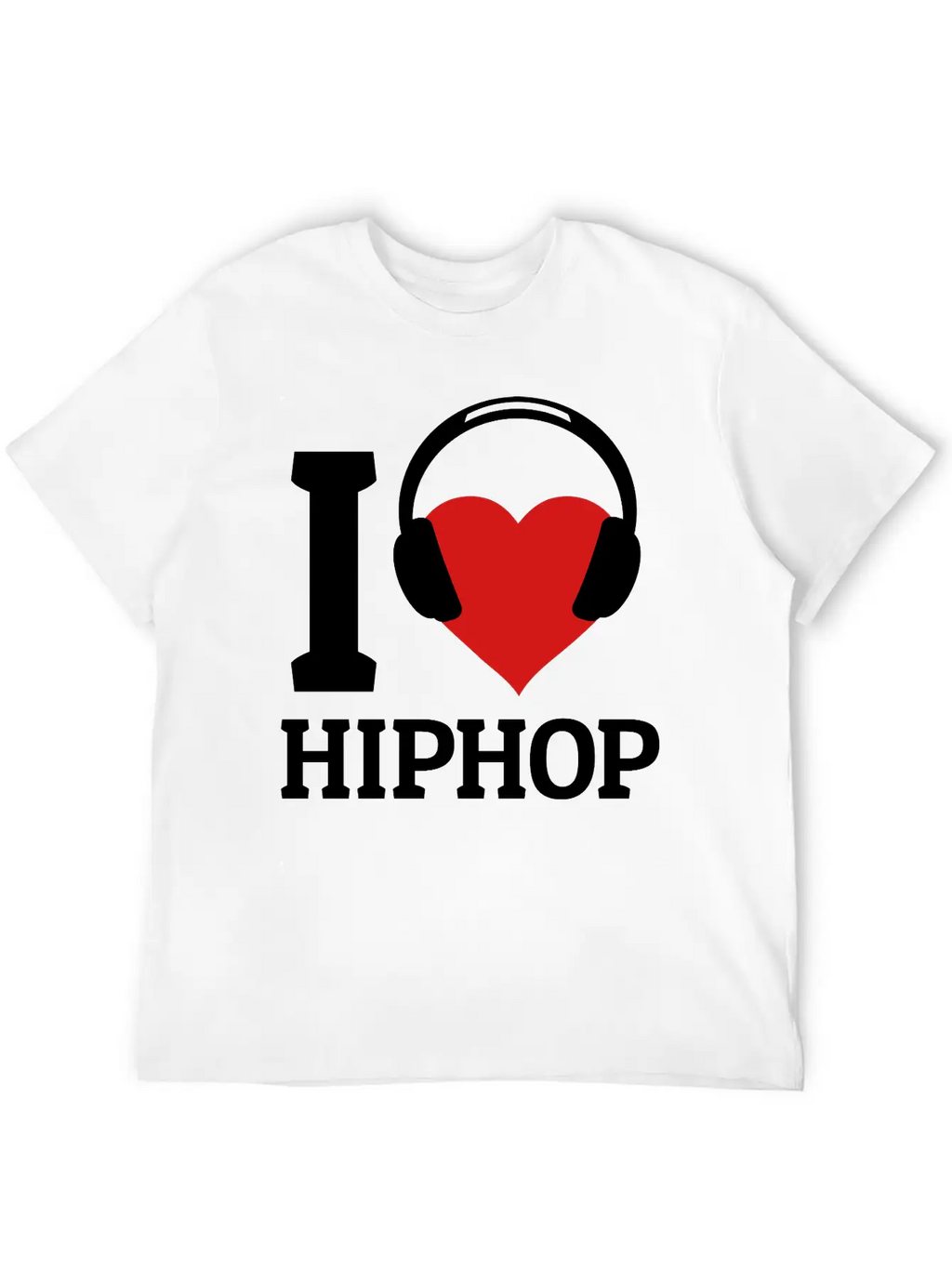 I Love Hip Hop Classic Cotton Tee – Unisex Comfort For Any Season