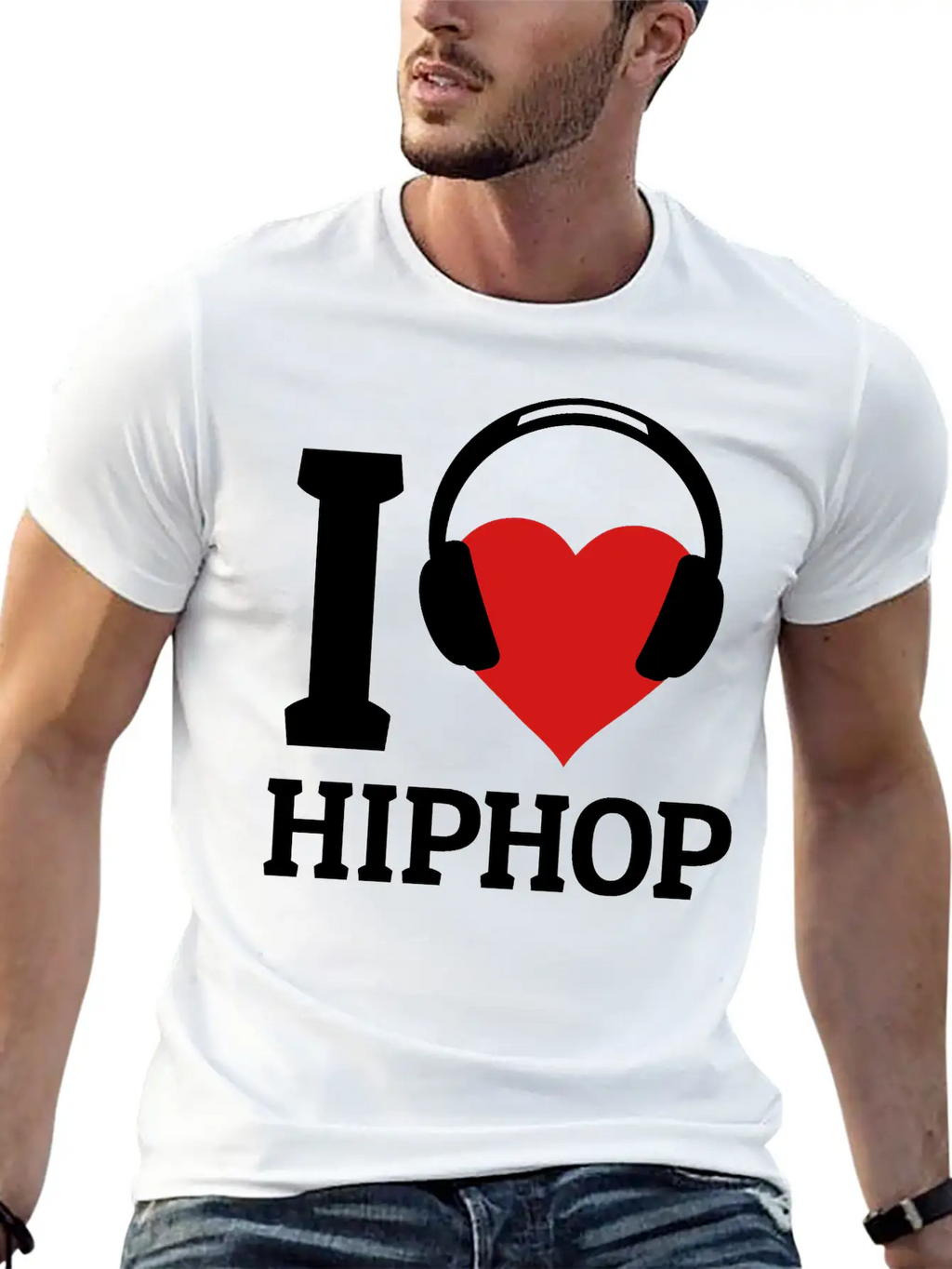 I Love Hip Hop Classic Cotton Tee – Unisex Comfort For Any Season