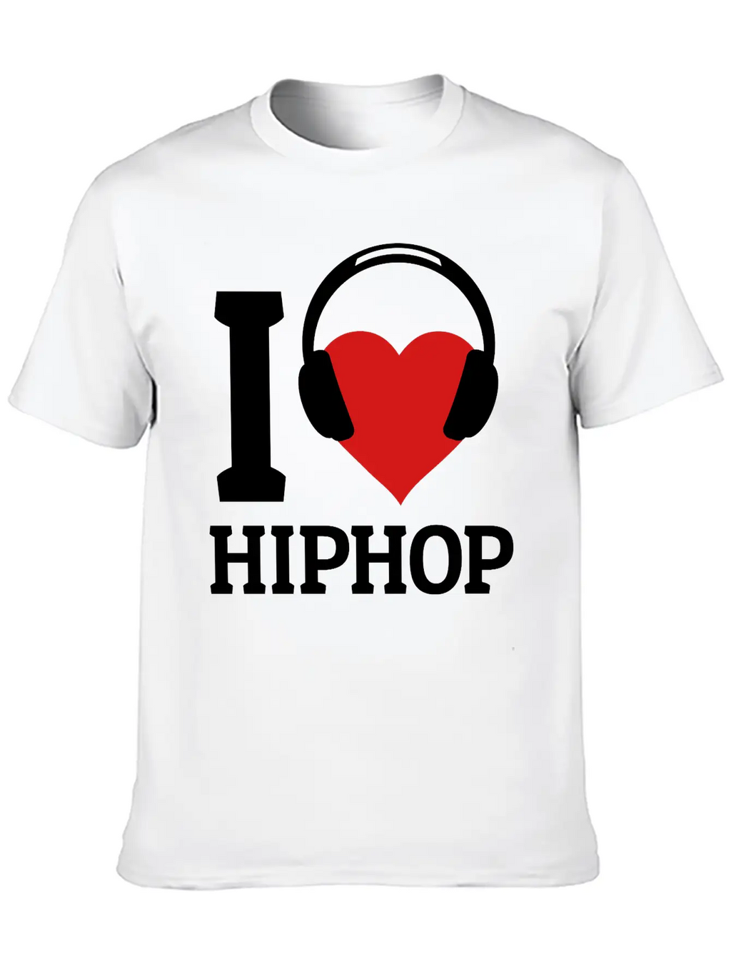 I Love Hip Hop Classic Cotton Tee – Unisex Comfort For Any Season
