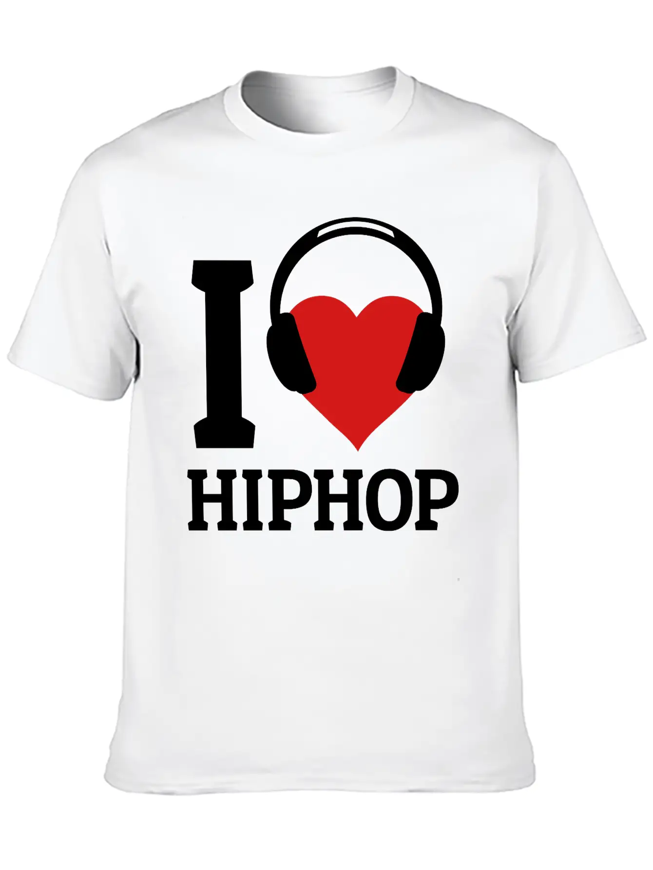 I Love Hip Hop Classic Cotton Tee – Unisex Comfort For Any Season