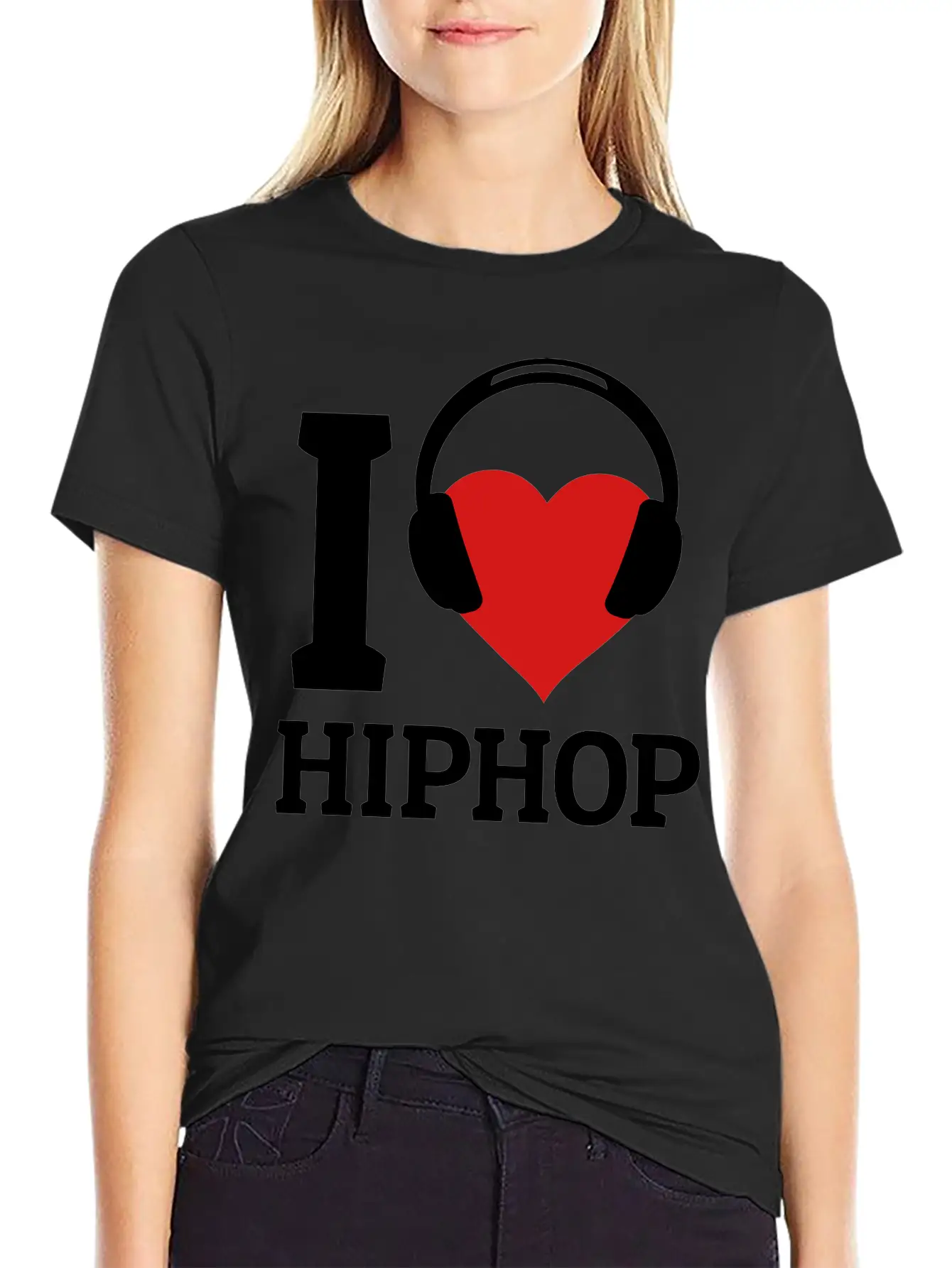 I Love Hip Hop Classic Cotton Tee – Unisex Comfort For Any Season
