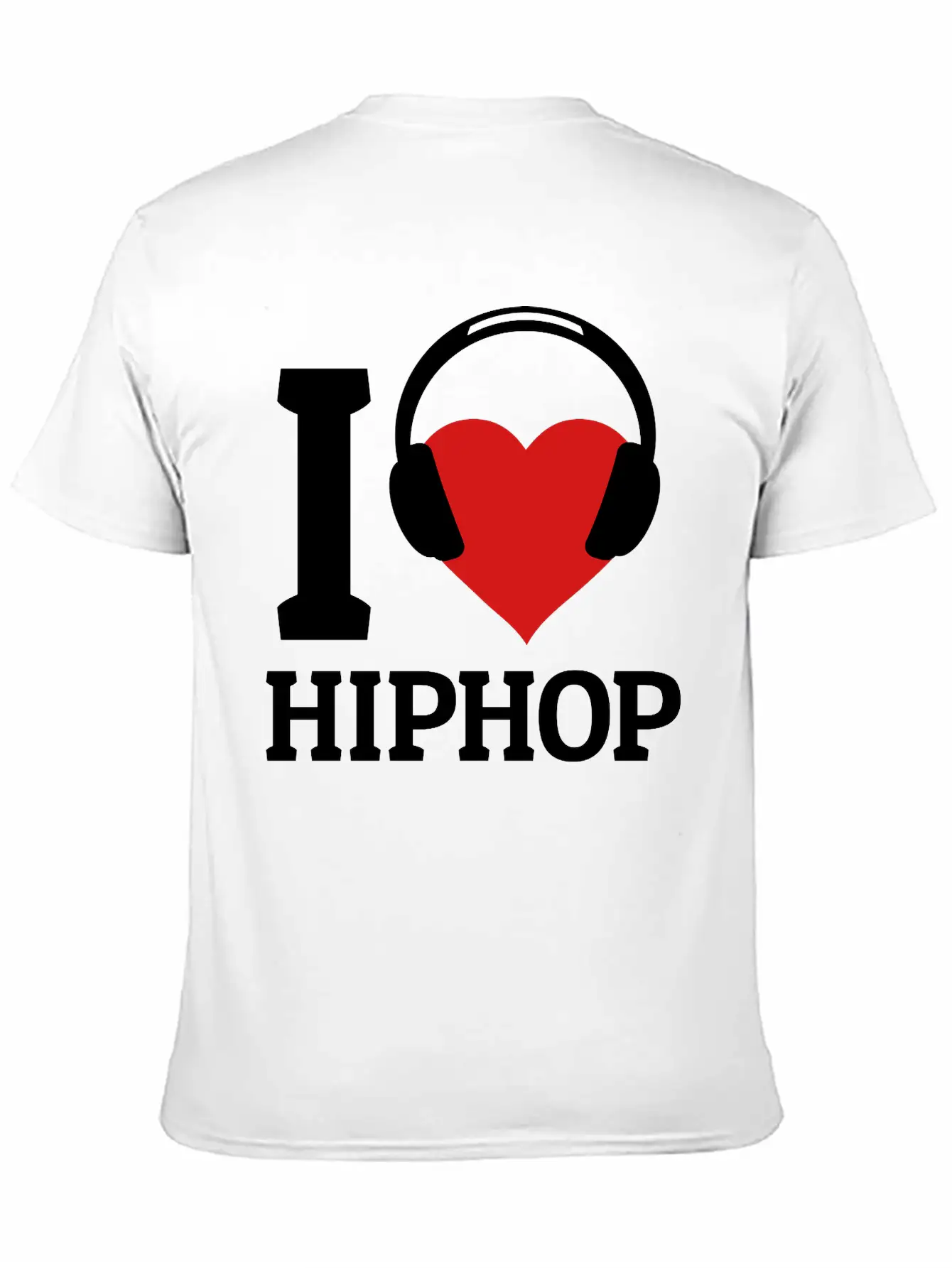 I Love Hip Hop Classic Cotton Tee – Unisex Comfort For Any Season