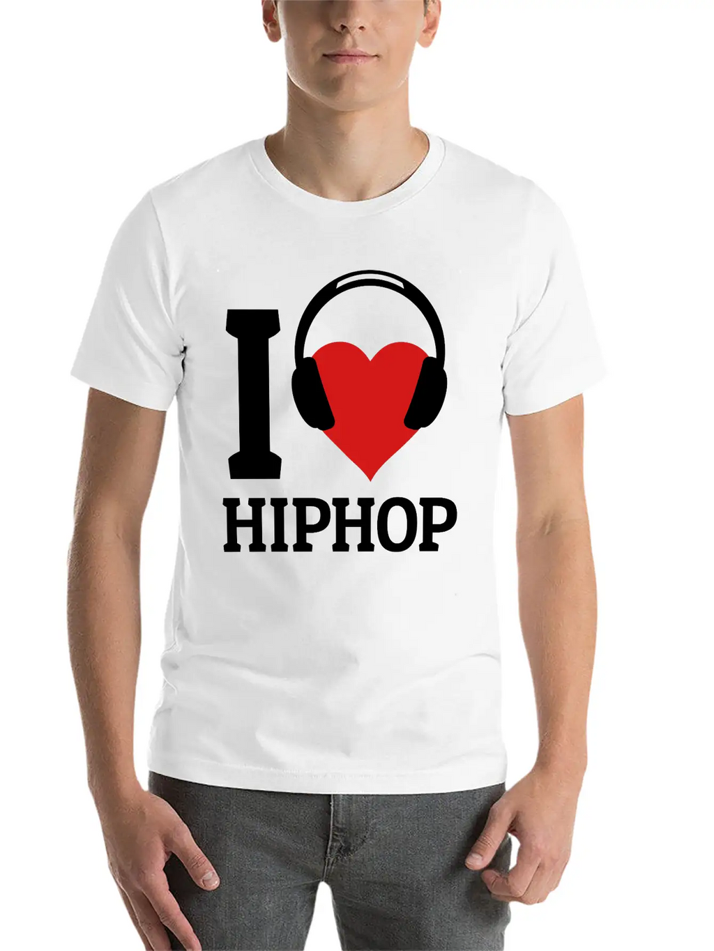 I Love Hip Hop Classic Cotton Tee – Unisex Comfort For Any Season