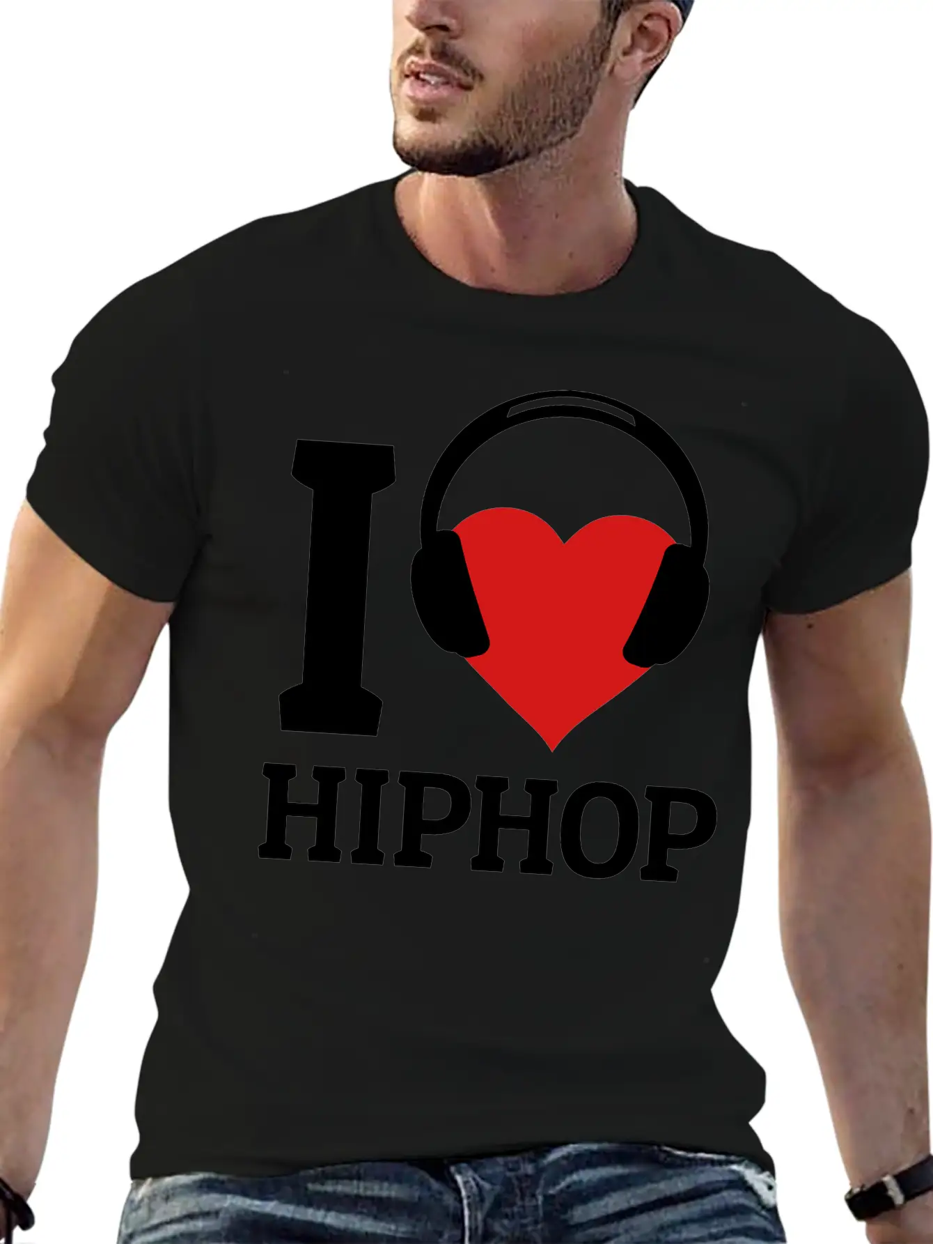 I Love Hip Hop Classic Cotton Tee – Unisex Comfort For Any Season