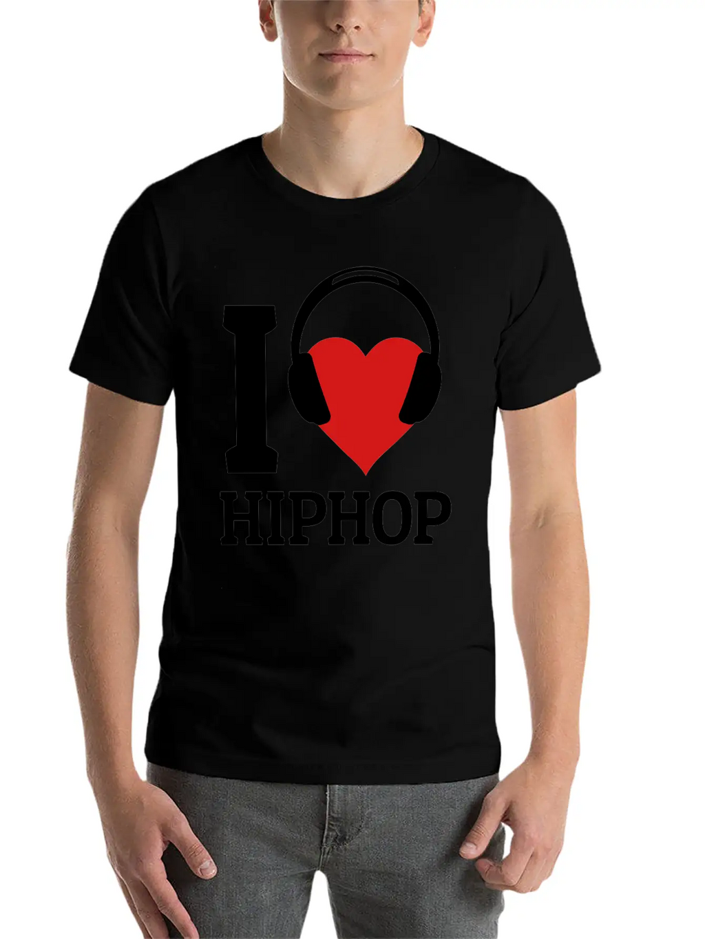 I Love Hip Hop Classic Cotton Tee – Unisex Comfort For Any Season