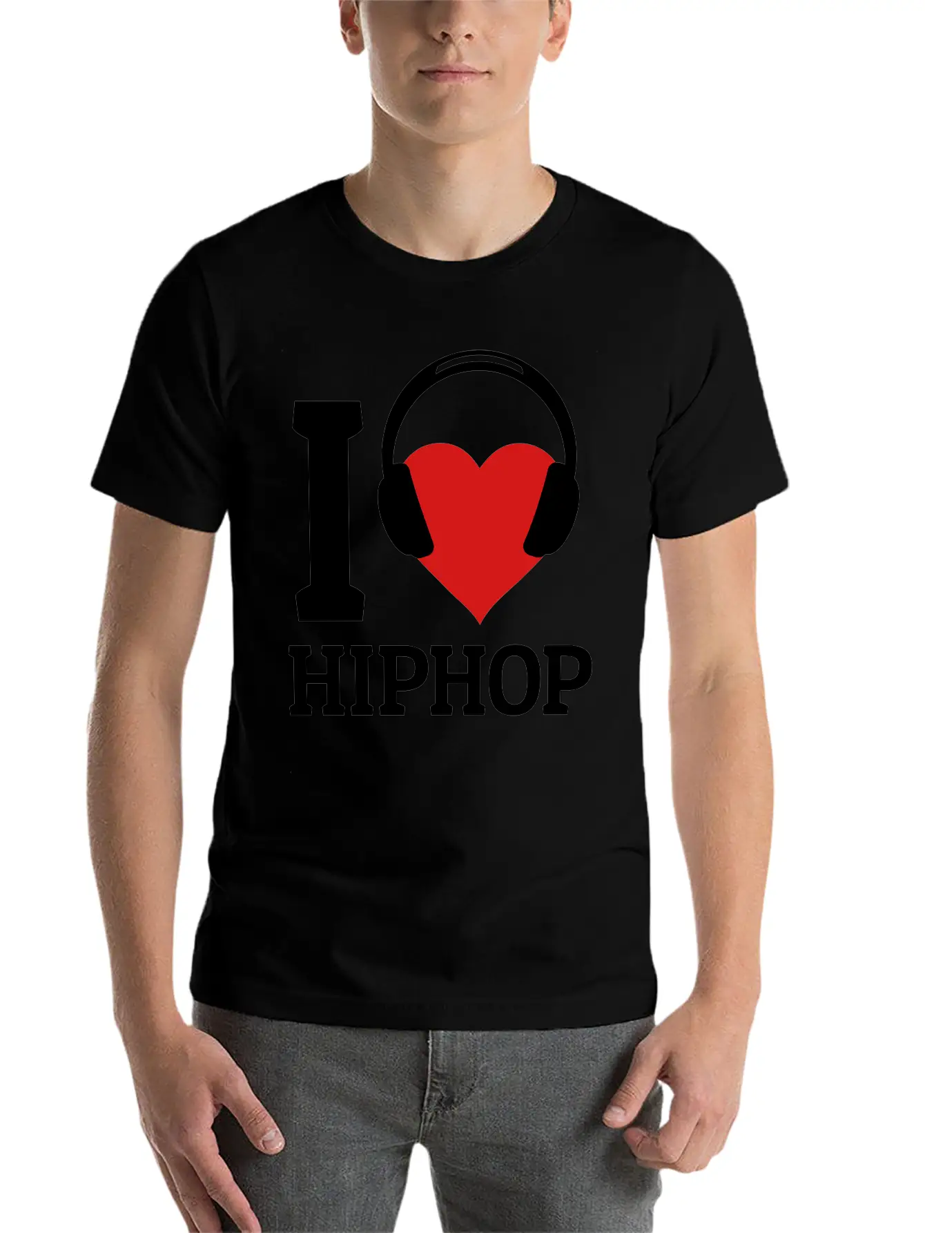 I Love Hip Hop Classic Cotton Tee – Unisex Comfort For Any Season