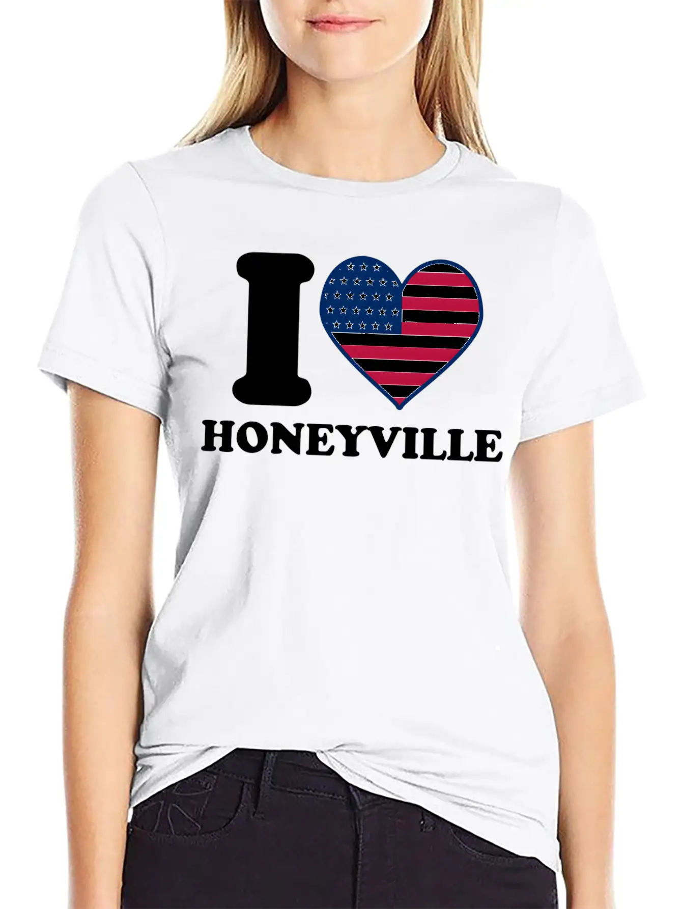 I Love Honeyville I He Honeyville Classic Cotton Tee – Unisex Comfort For Any Season