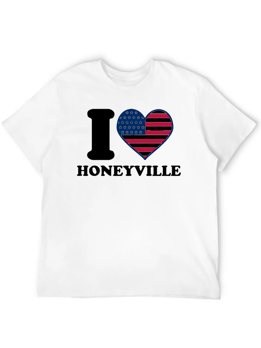 I Love Honeyville I He Honeyville Classic Cotton Tee – Unisex Comfort For Any Season