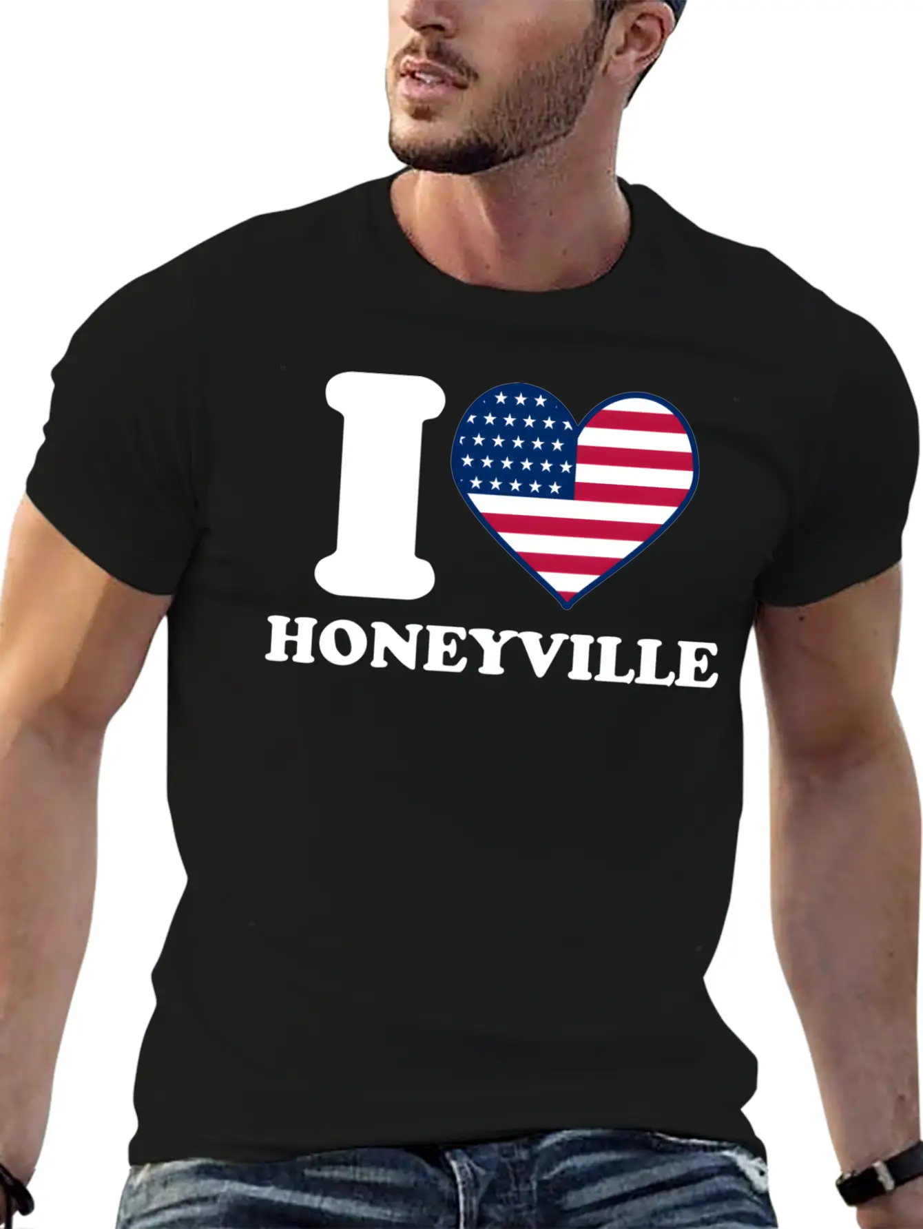 I Love Honeyville I He Honeyville Classic Cotton Tee – Unisex Comfort For Any Season