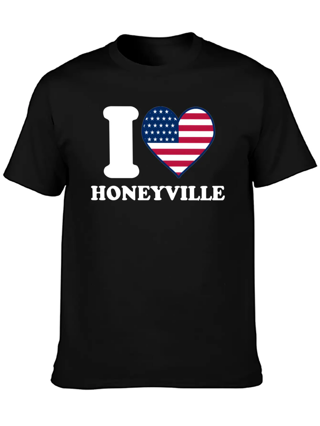 I Love Honeyville I He Honeyville Classic Cotton Tee – Unisex Comfort For Any Season