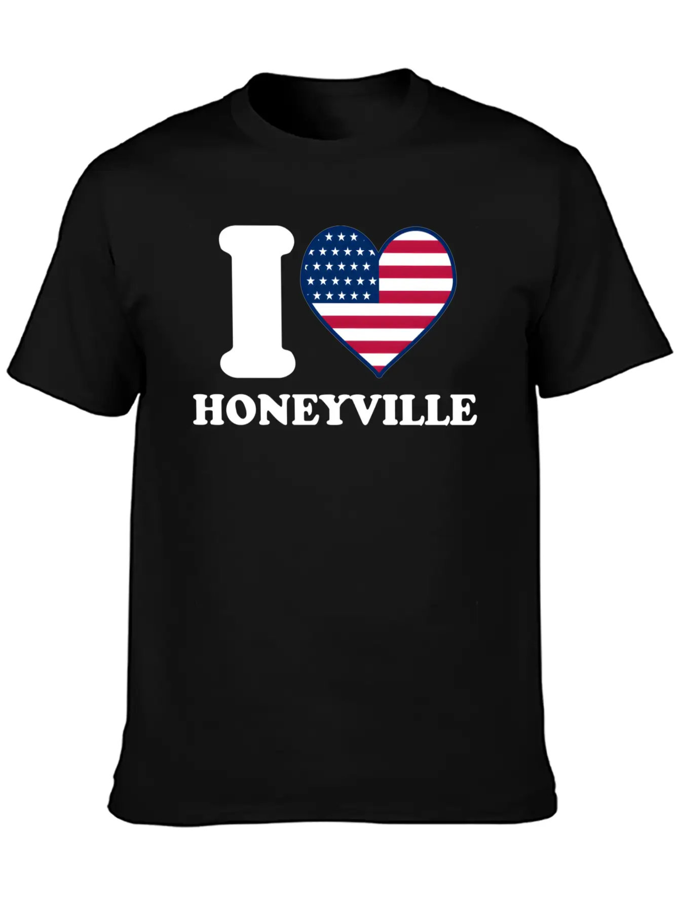 I Love Honeyville I He Honeyville Classic Cotton Tee – Unisex Comfort For Any Season