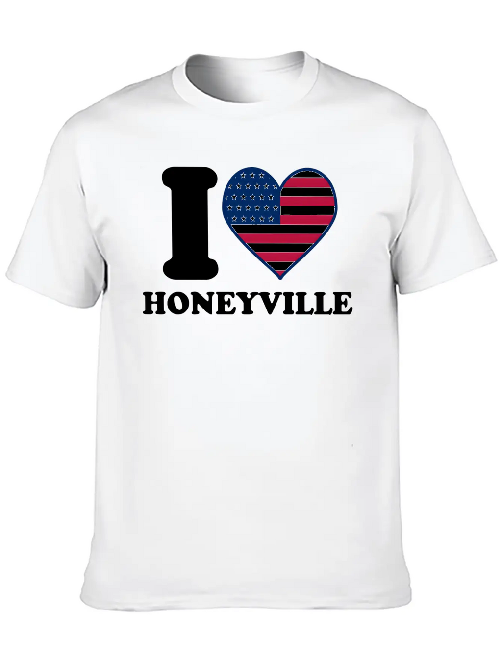 I Love Honeyville I He Honeyville Classic Cotton Tee – Unisex Comfort For Any Season