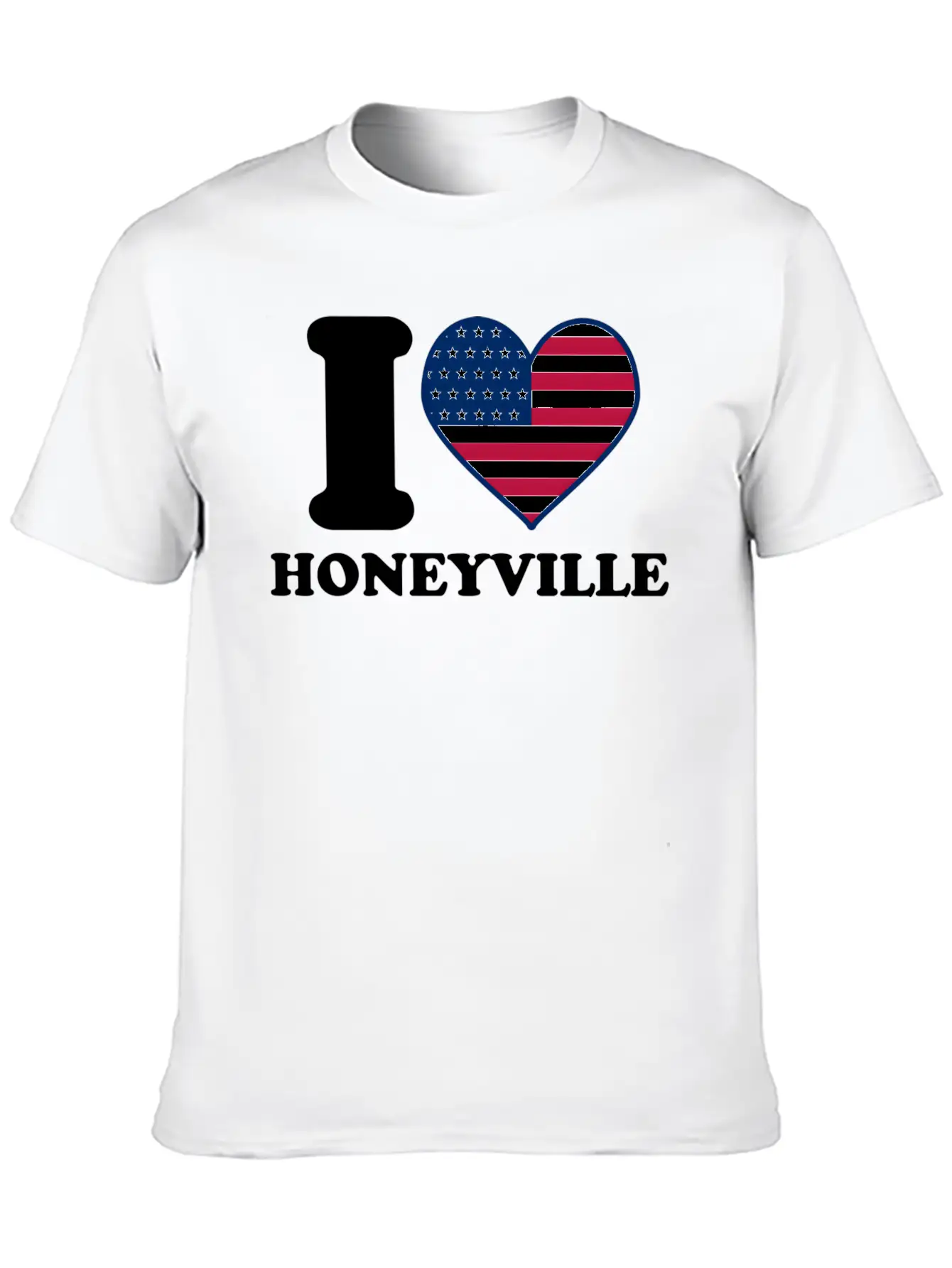 I Love Honeyville I He Honeyville Classic Cotton Tee – Unisex Comfort For Any Season