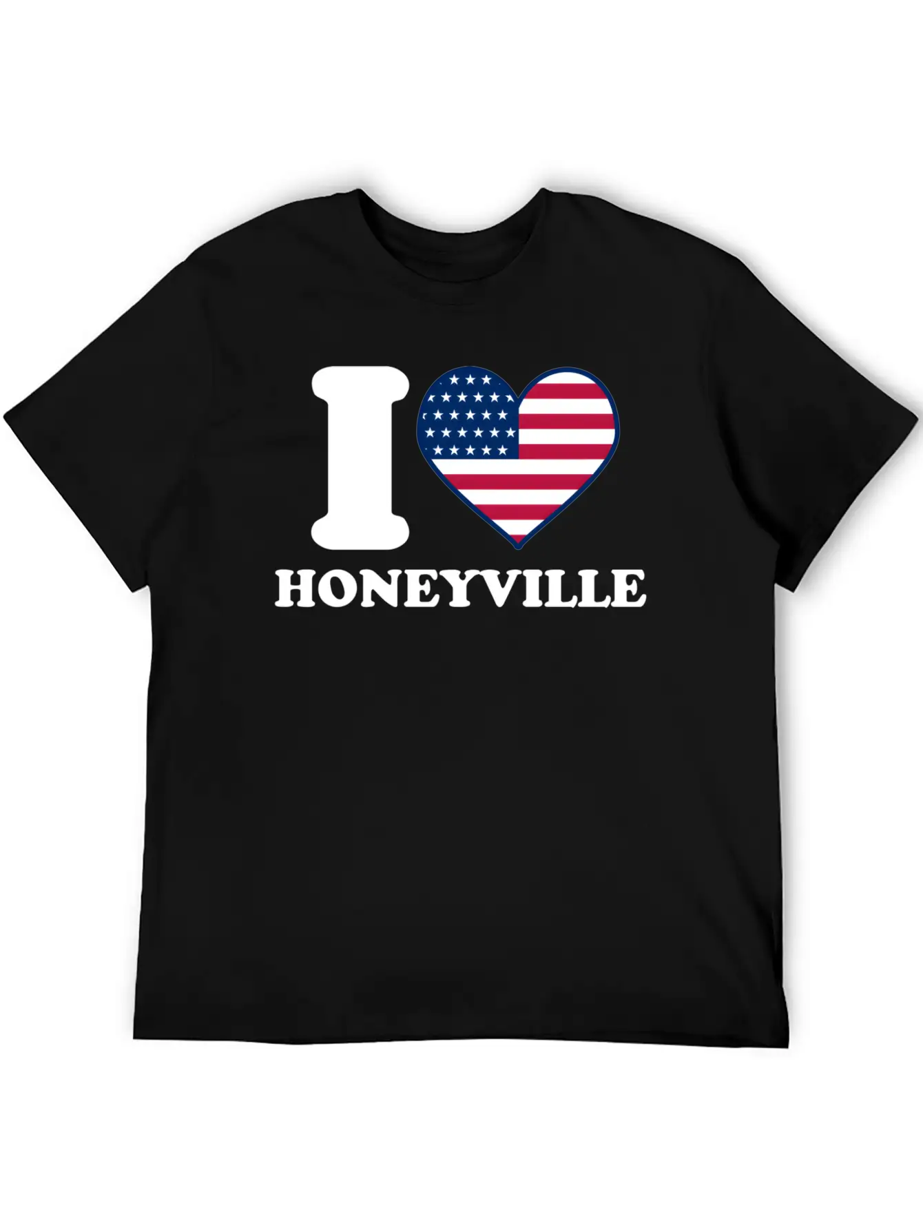 I Love Honeyville I He Honeyville Classic Cotton Tee – Unisex Comfort For Any Season