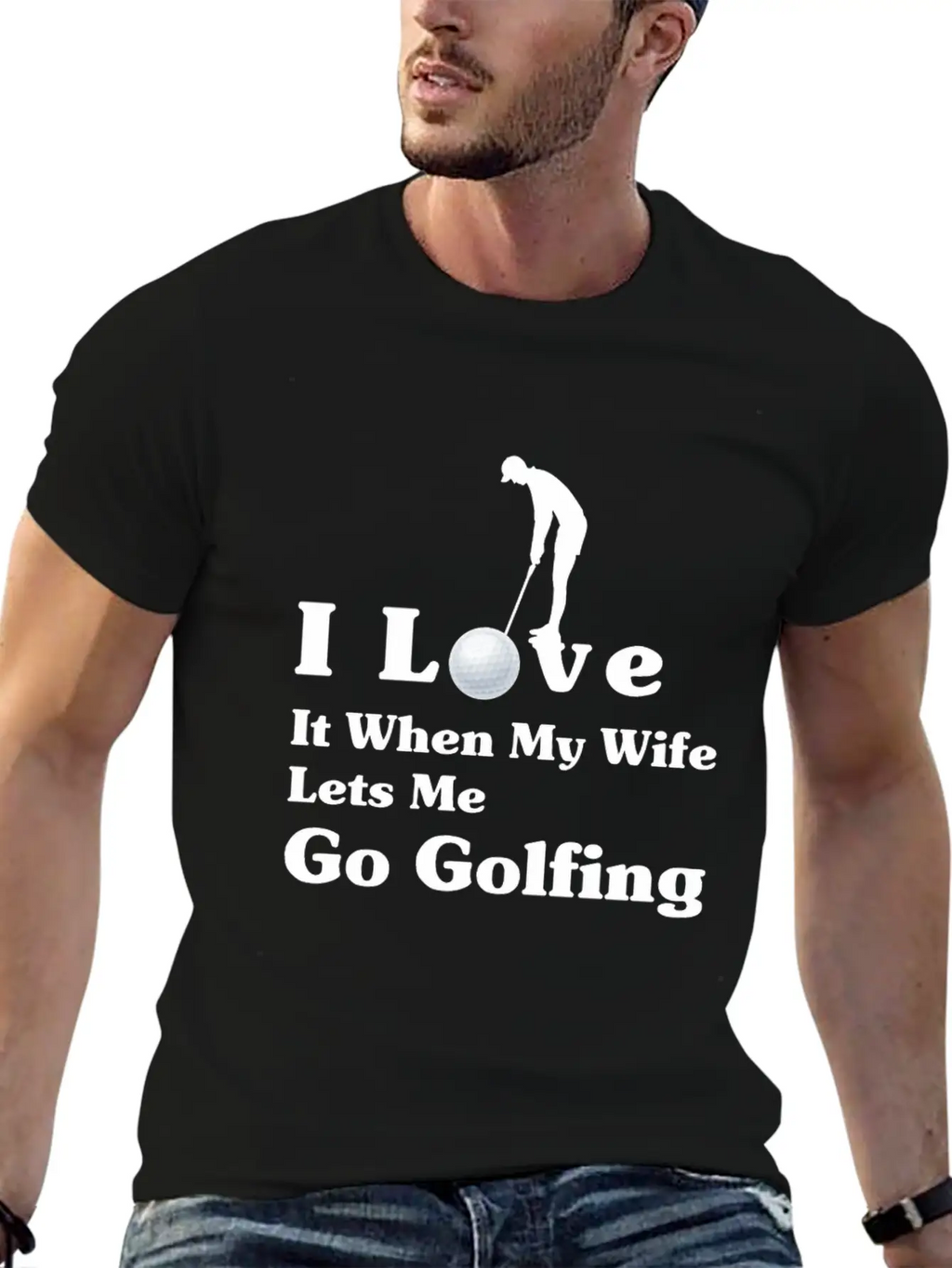 I Love It When My Wife Lets Me Go Golfing Essential Cotton Tee For Daily Outfits – Unisex Style