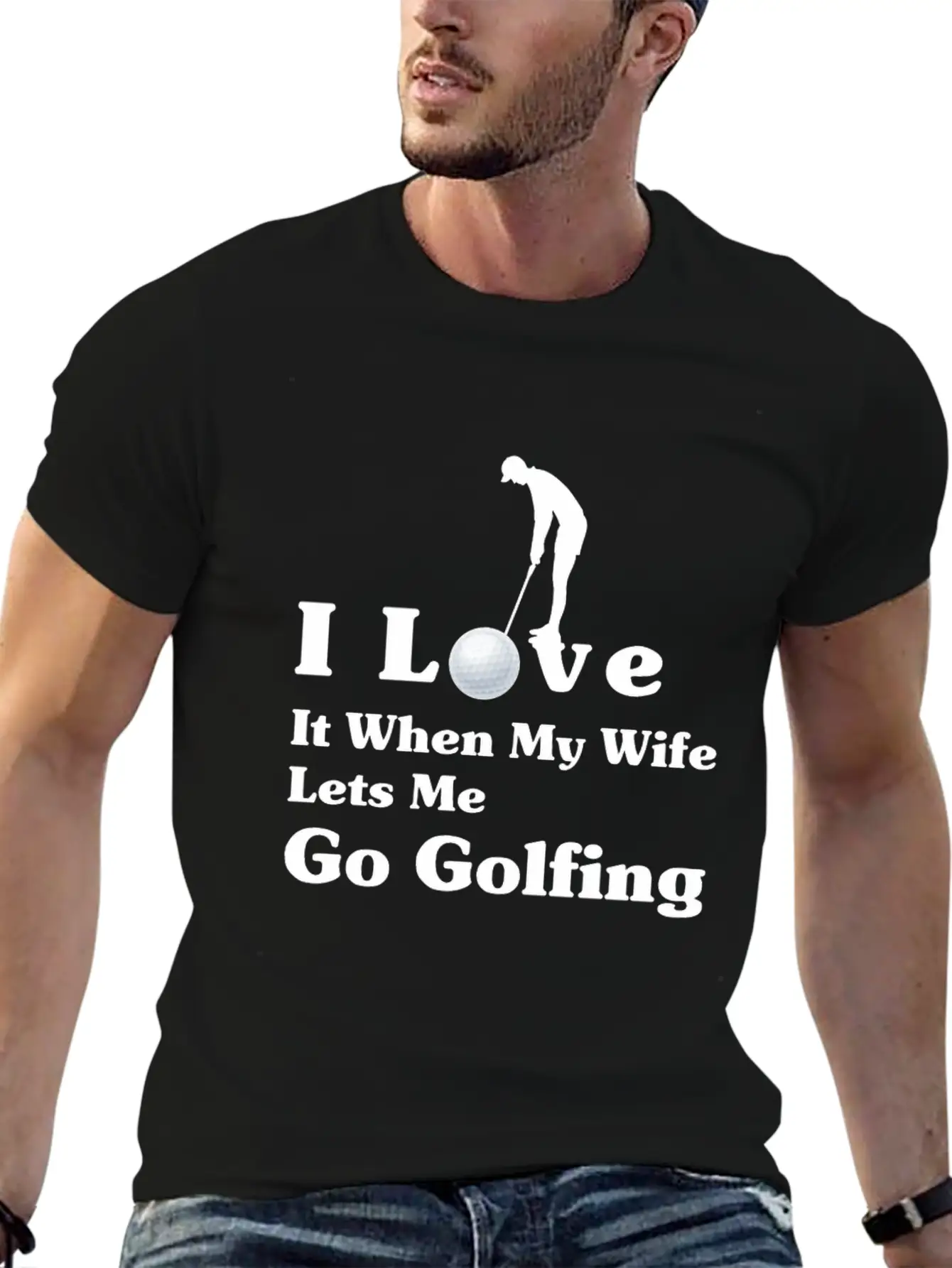 I Love It When My Wife Lets Me Go Golfing Essential Cotton Tee For Daily Outfits – Unisex Style