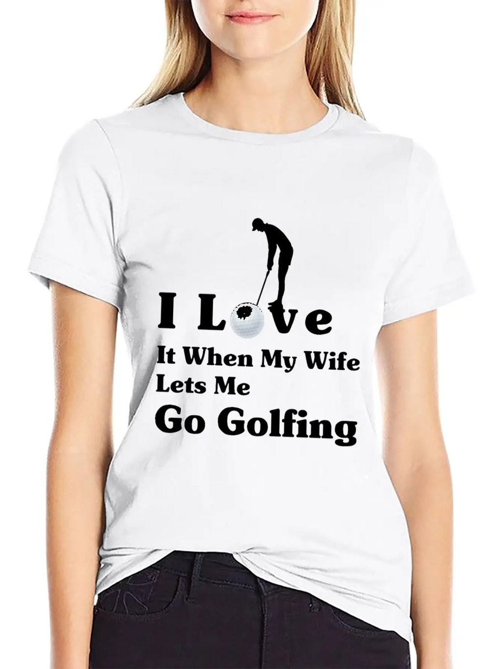 I Love It When My Wife Lets Me Go Golfing Essential Cotton Tee For Daily Outfits – Unisex Style