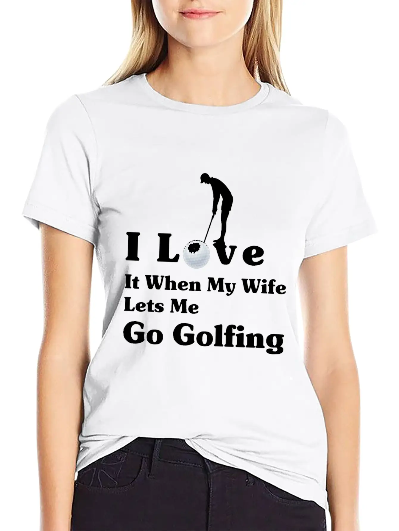 I Love It When My Wife Lets Me Go Golfing Essential Cotton Tee For Daily Outfits – Unisex Style