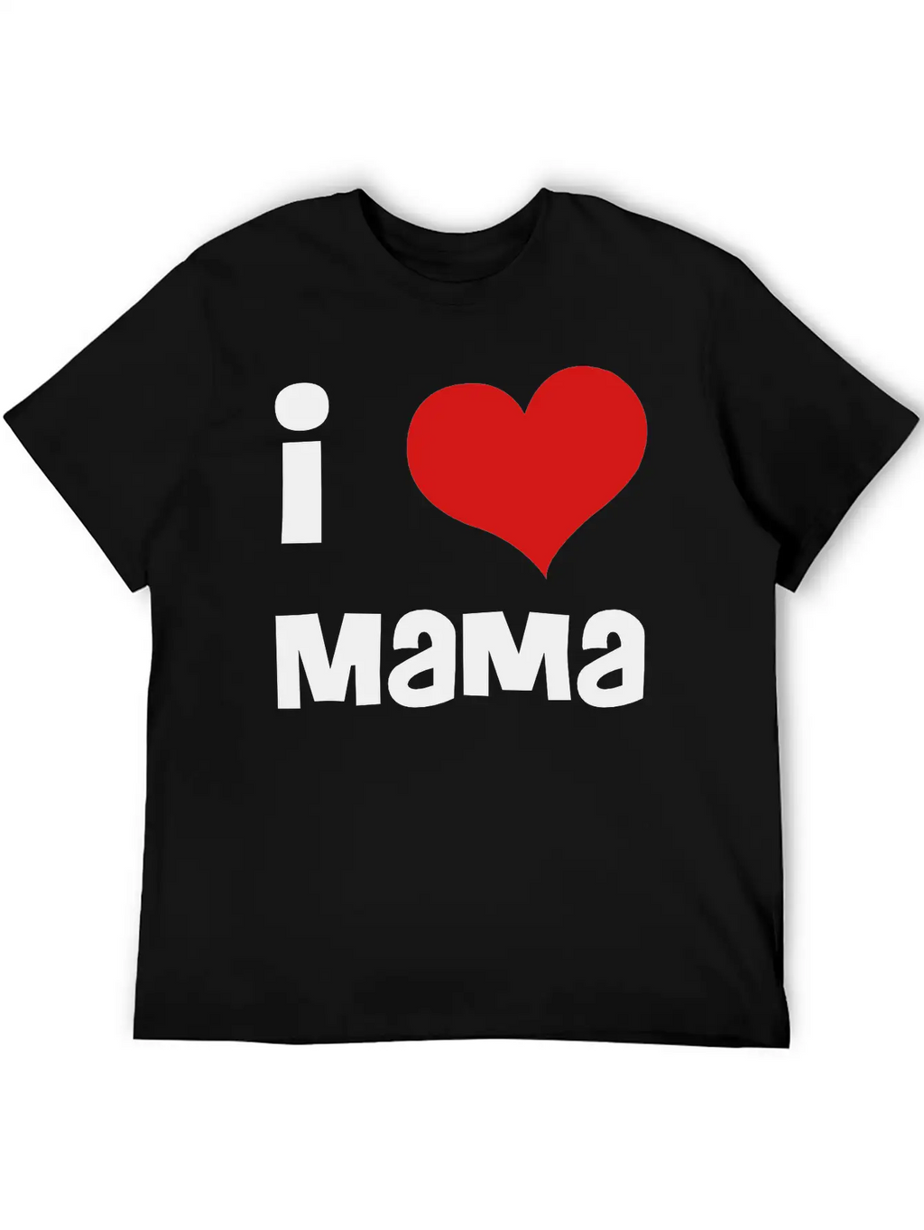 I Love Mama Breathable Soft Cotton T-Shirt – Timeless Casual Look