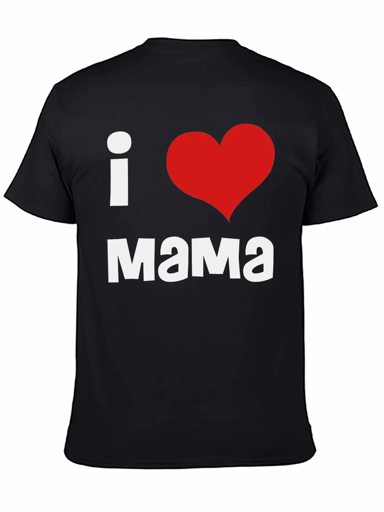 I Love Mama Breathable Soft Cotton T-Shirt – Timeless Casual Look