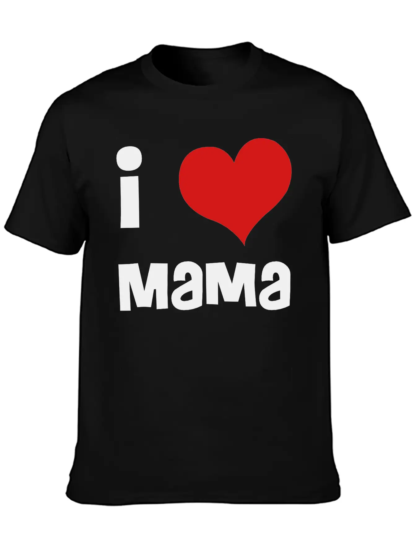 I Love Mama Breathable Soft Cotton T-Shirt – Timeless Casual Look