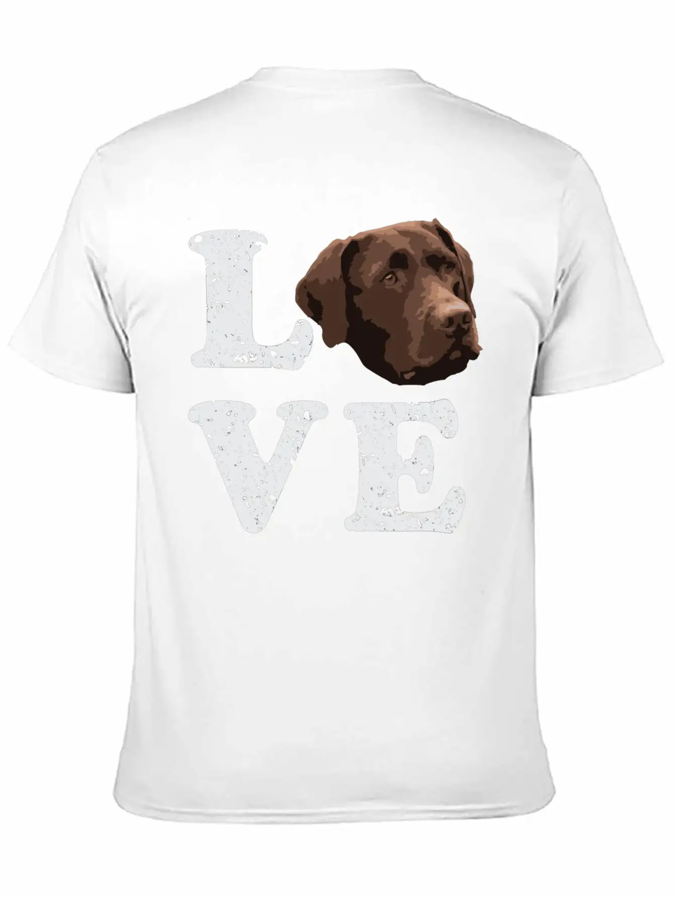 I Love My Chocolate Lab Labrador Retriever Dog Breathable Graphic T-Shirt – Perfect For Casual Days
