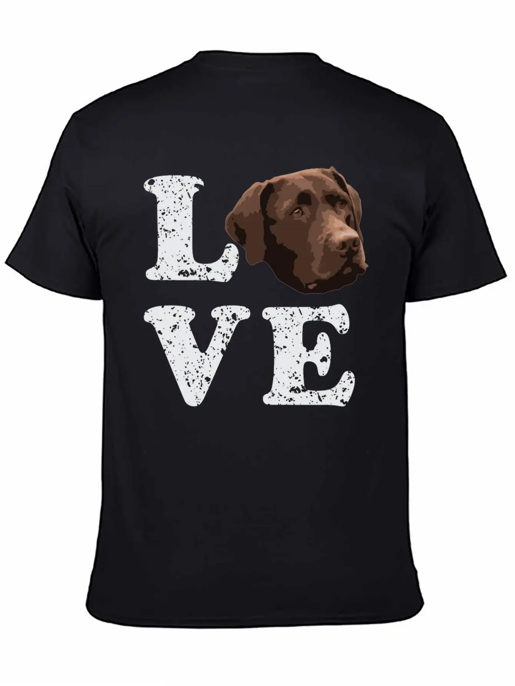 I Love My Chocolate Lab Labrador Retriever Dog Breathable Graphic T-Shirt – Perfect For Casual Days