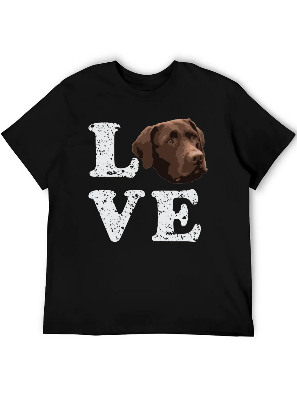I Love My Chocolate Lab Labrador Retriever Dog Breathable Graphic T-Shirt – Perfect For Casual Days