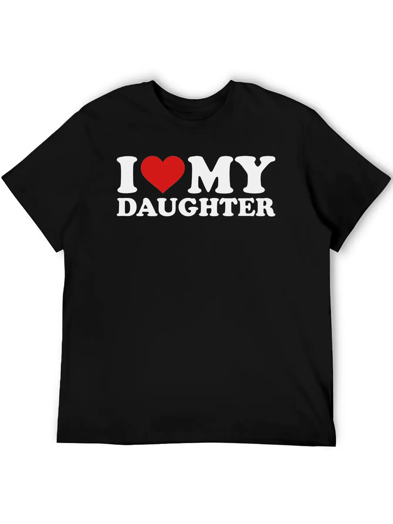 I Love My Daughter Timeless Short Sleeve Tee – Comfy And Minimalist Design