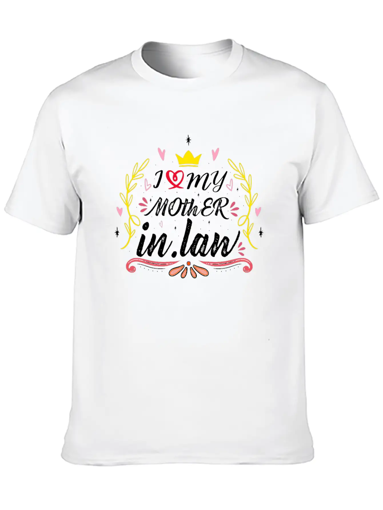 I Love My Mother In Law Relaxed Everyday Tee – Lightweight And Durable Cotton