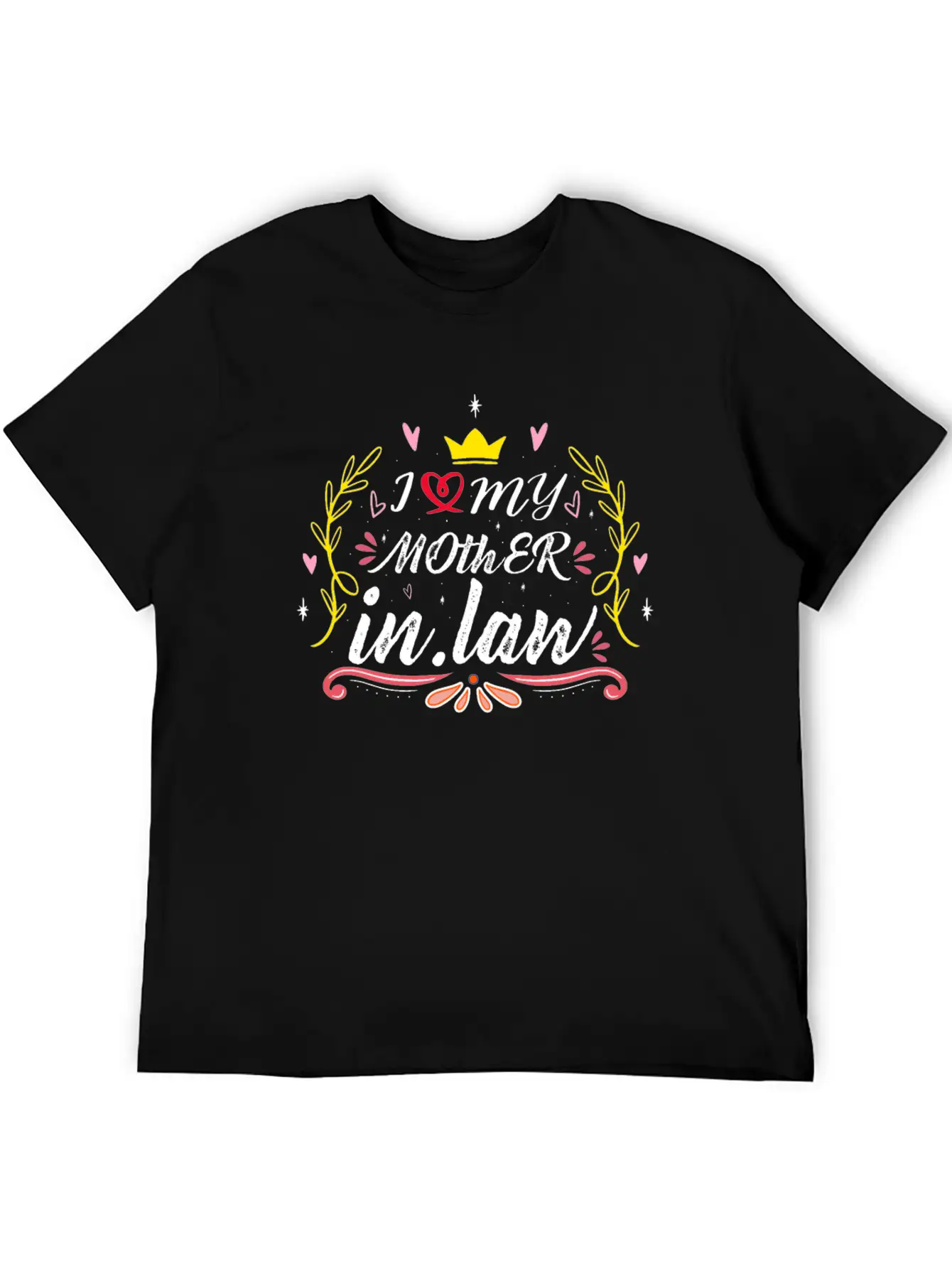 I Love My Mother In Law Relaxed Everyday Tee – Lightweight And Durable Cotton
