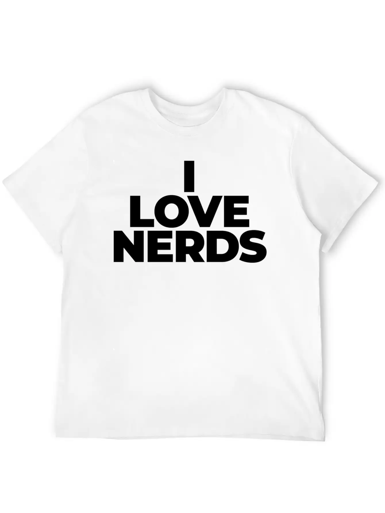 I Love Nerds Enthusiastic Knowledgeable Hus Timeless Short Sleeve Tee – Comfy And Minimalist Design