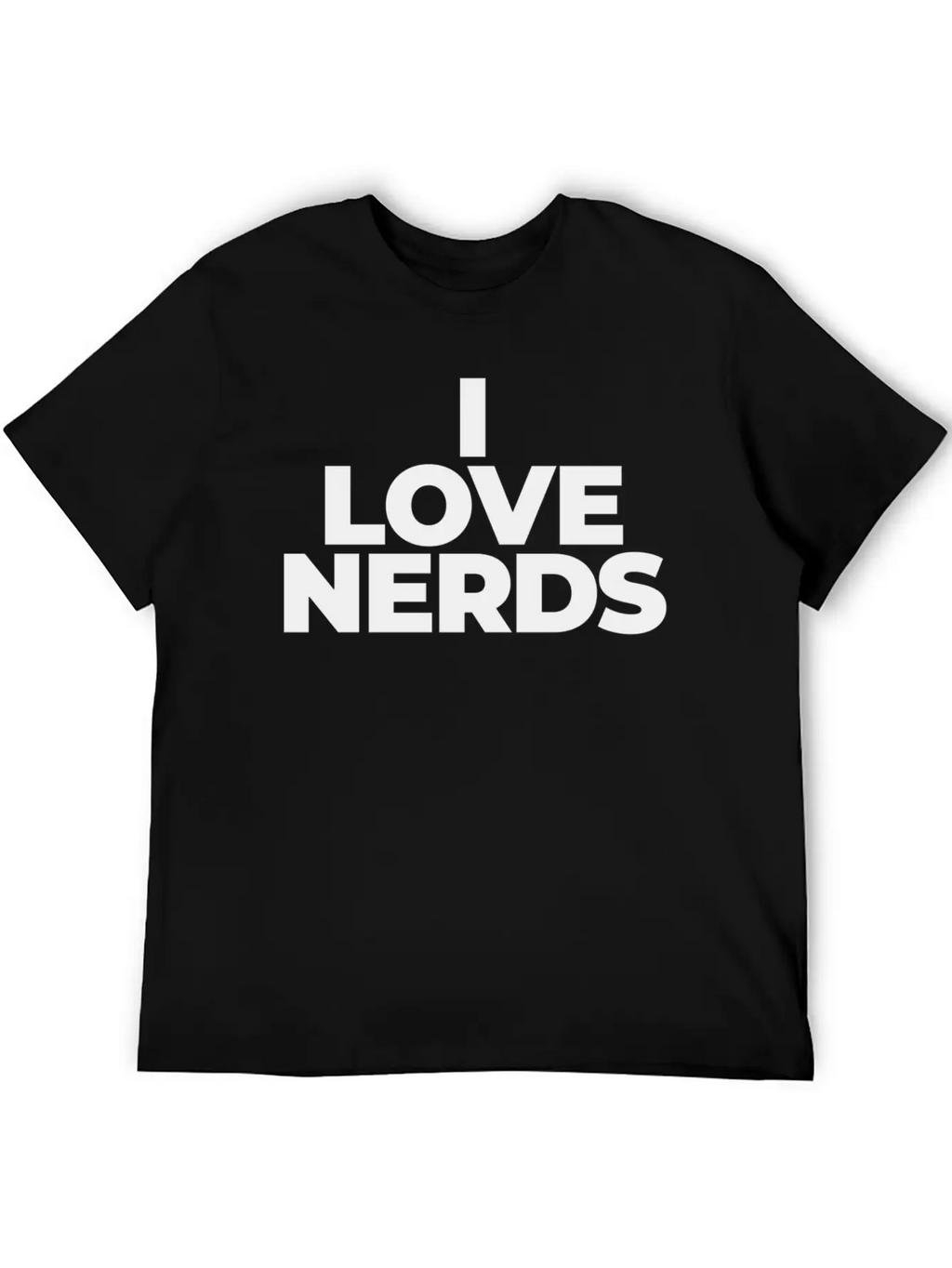 I Love Nerds Enthusiastic Knowledgeable Hus Timeless Short Sleeve Tee – Comfy And Minimalist Design