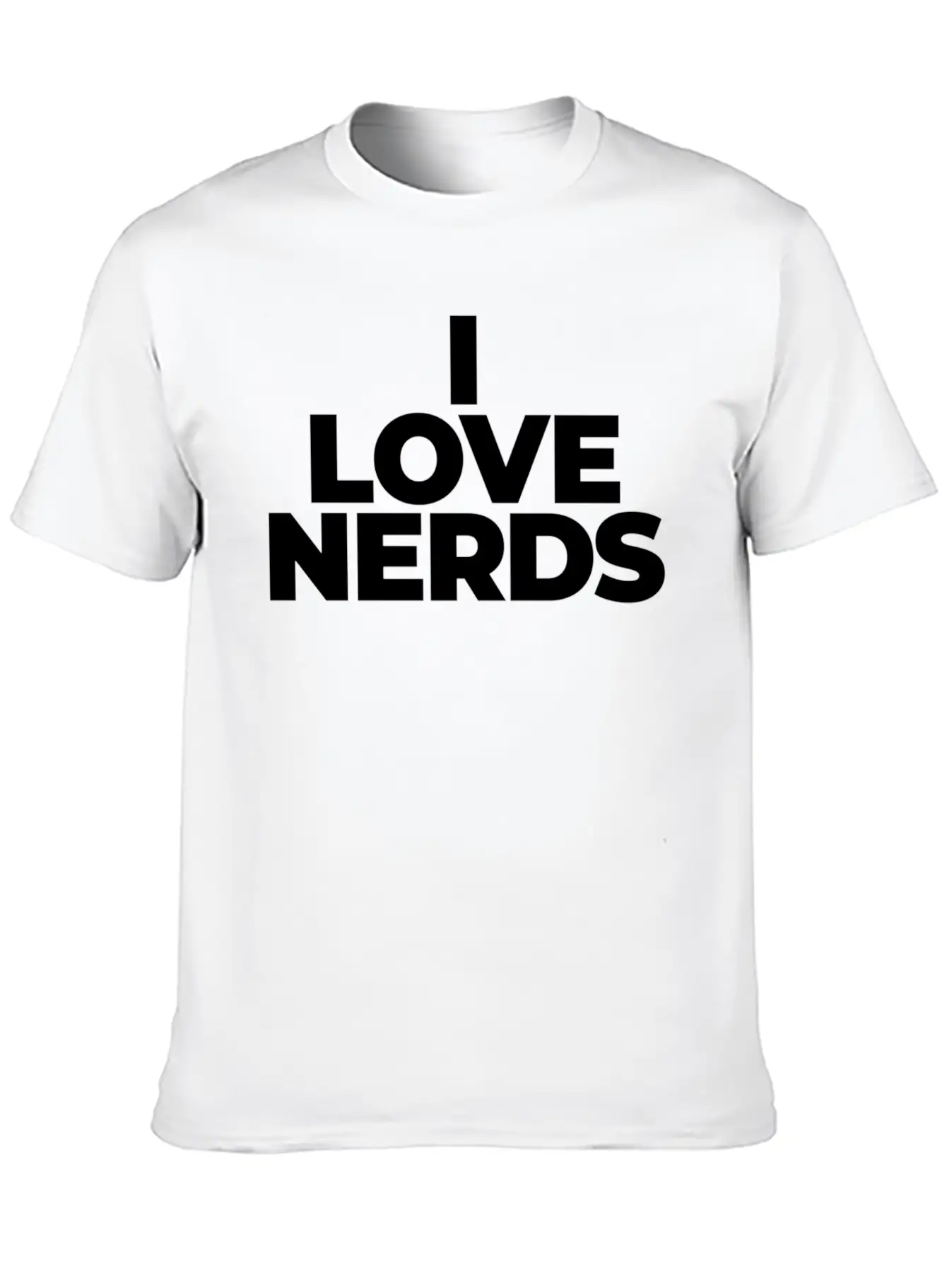 I Love Nerds Enthusiastic Knowledgeable Hus Timeless Short Sleeve Tee – Comfy And Minimalist Design