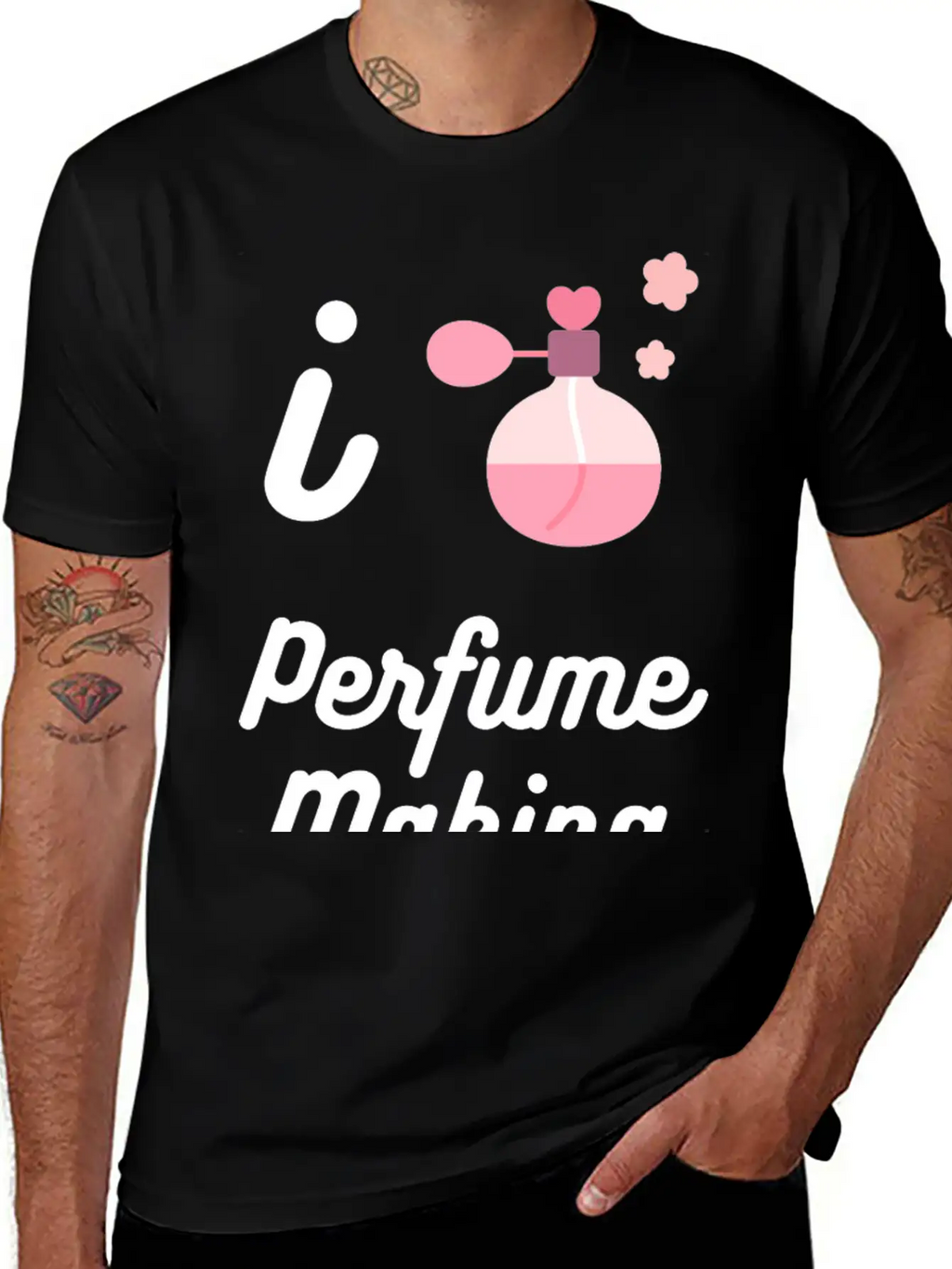 I Love Perfume Making Relaxed Everyday Tee – Lightweight And Durable Cotton